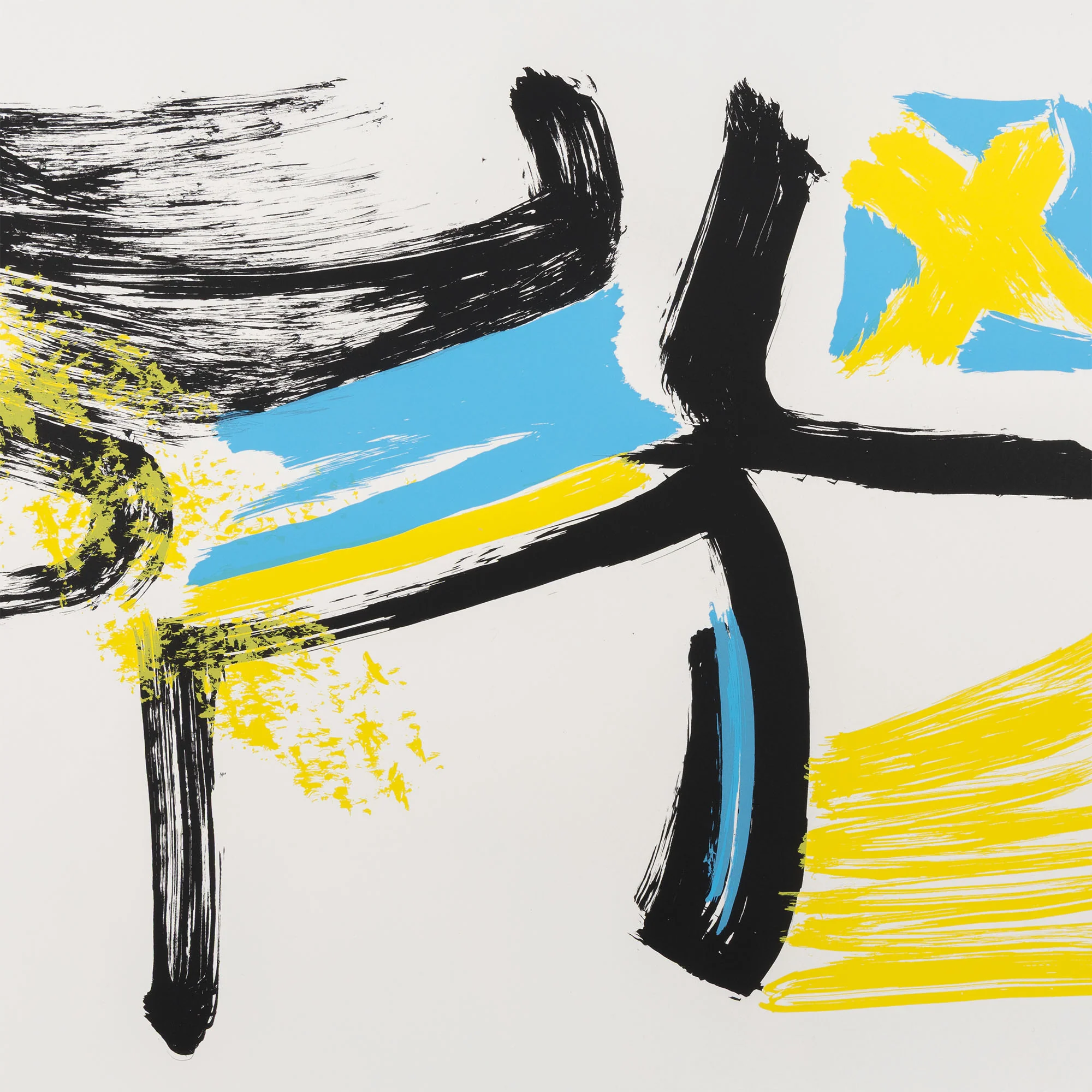 FRIEDEL DZUBAS "AFTERTHOUGHT" SCREENPRINT, 1984 - Image 5