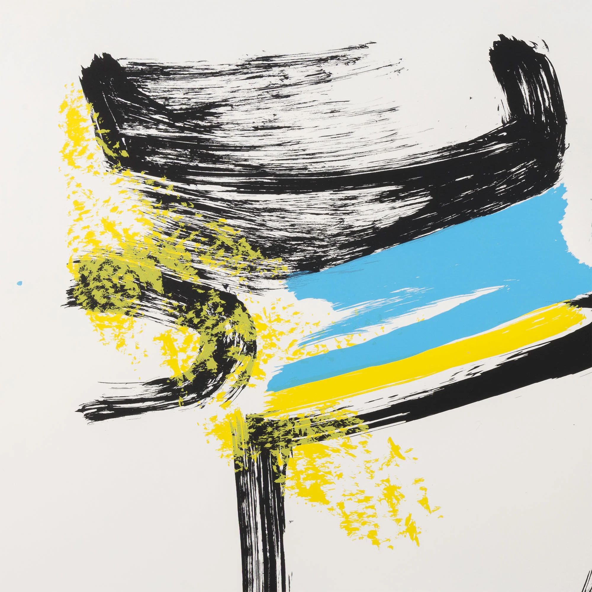FRIEDEL DZUBAS "AFTERTHOUGHT" SCREENPRINT, 1984 - Image 6