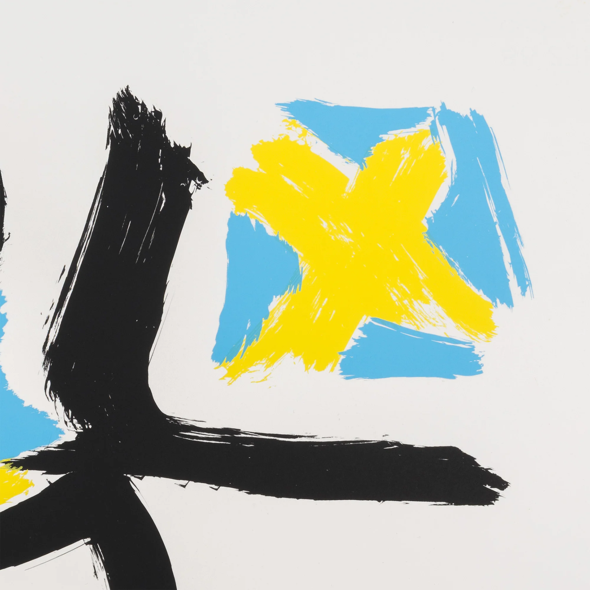 FRIEDEL DZUBAS "AFTERTHOUGHT" SCREENPRINT, 1984 - Image 7