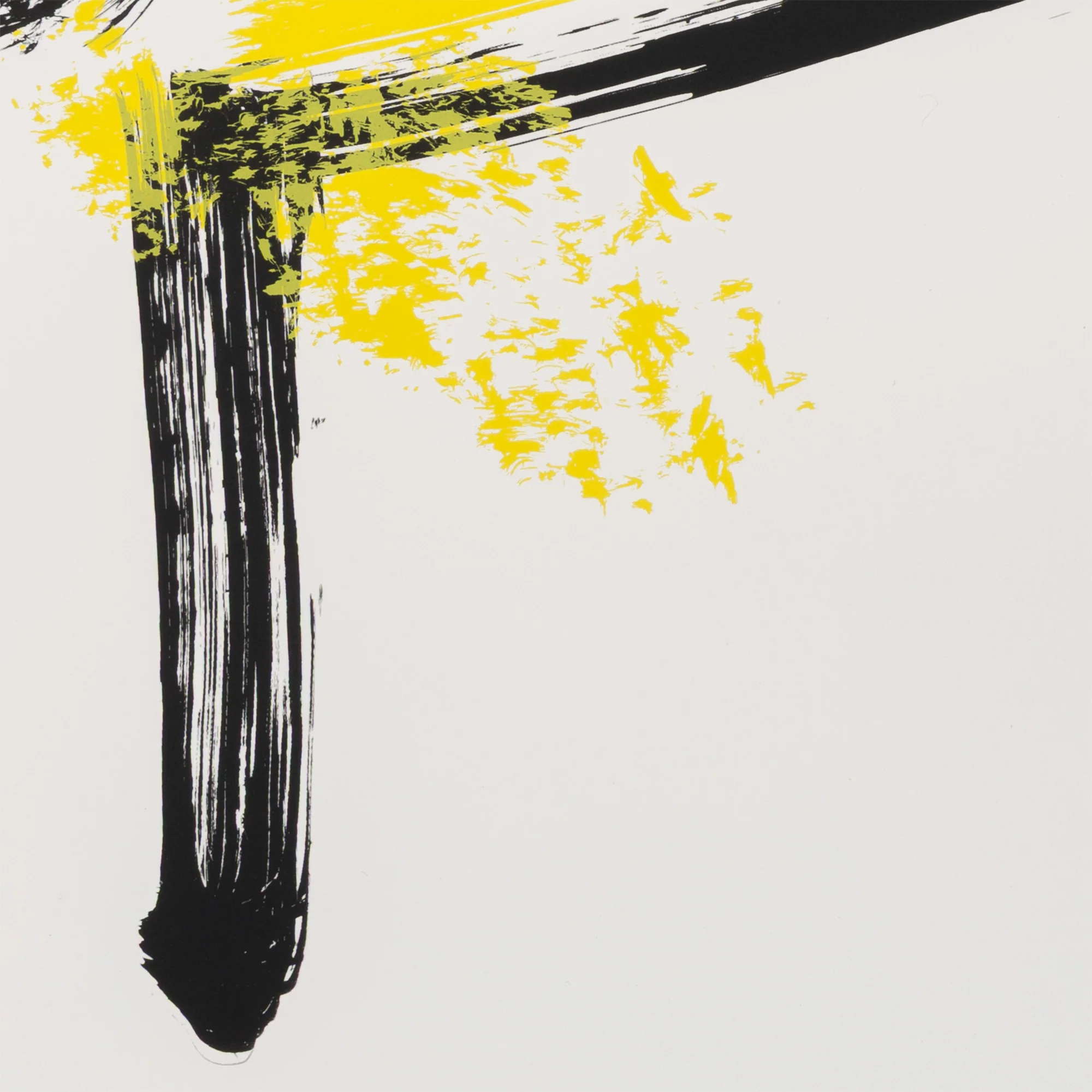 FRIEDEL DZUBAS "AFTERTHOUGHT" SCREENPRINT, 1984 - Image 9