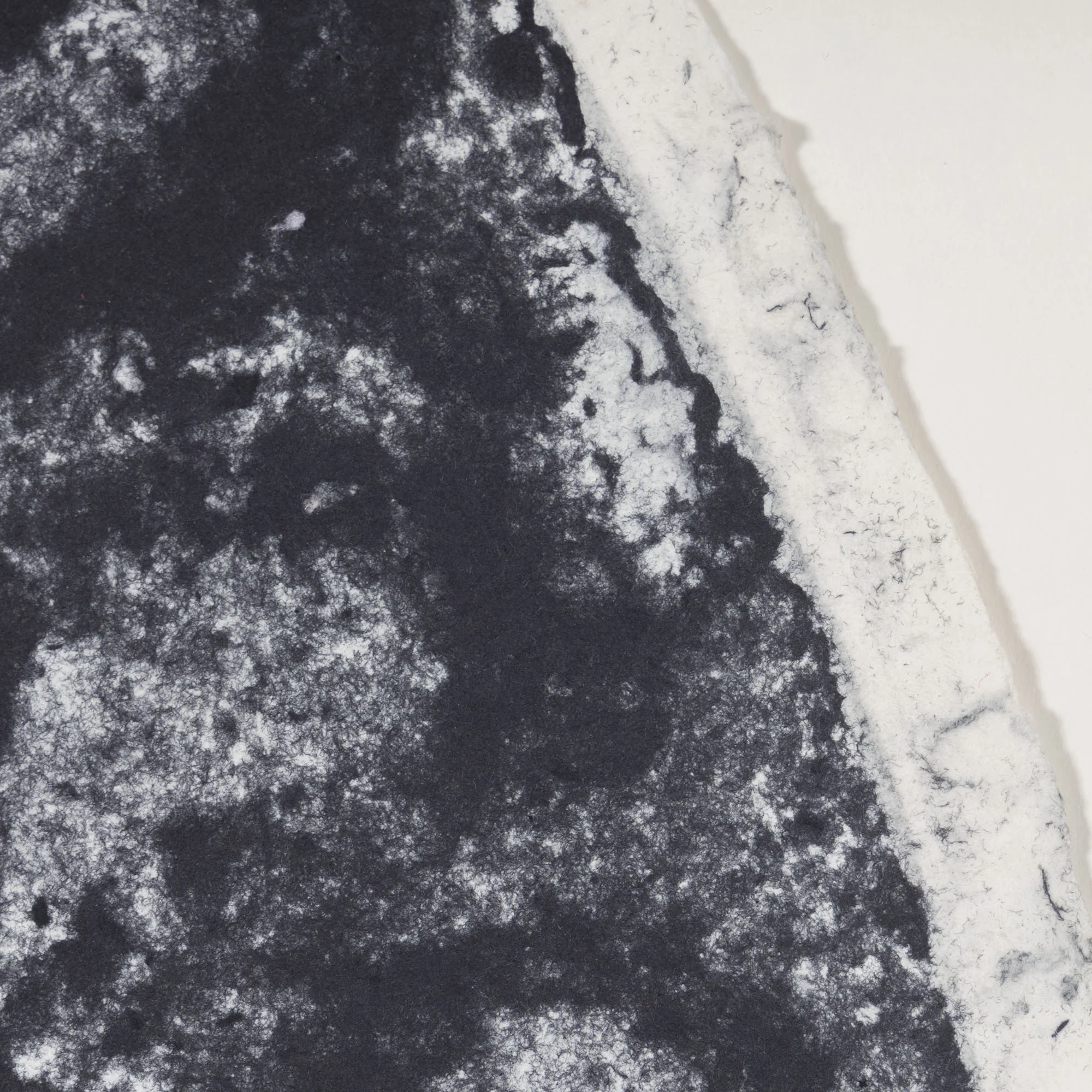 FRIEDEL DZUBAS "BLACK TONDO" MONOTYPE, 1982 - Image 12