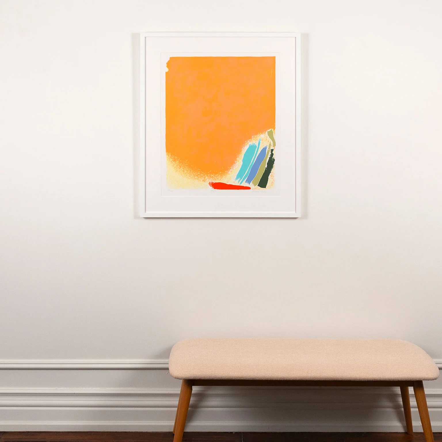 FRIEDEL DZUBAS "FUGUE" SERIGRAPH, 1984 - Image 9