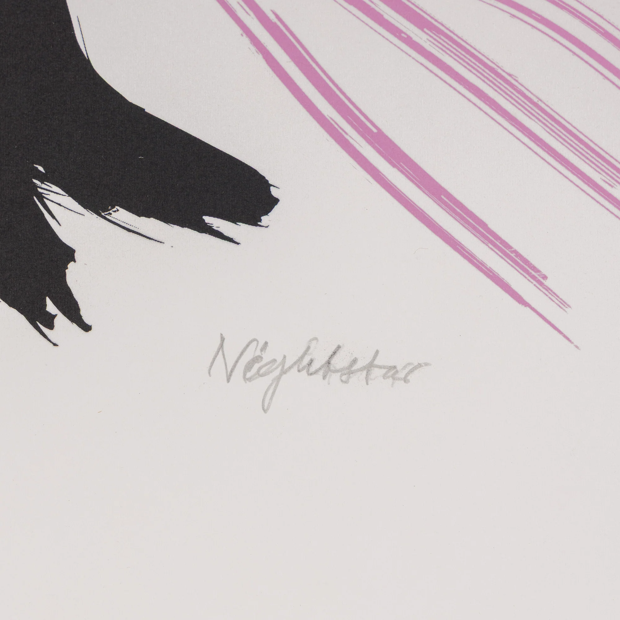 FRIEDEL DZUBAS "NIGHT STAR" SCREENPRINT, 1984 - Image 14