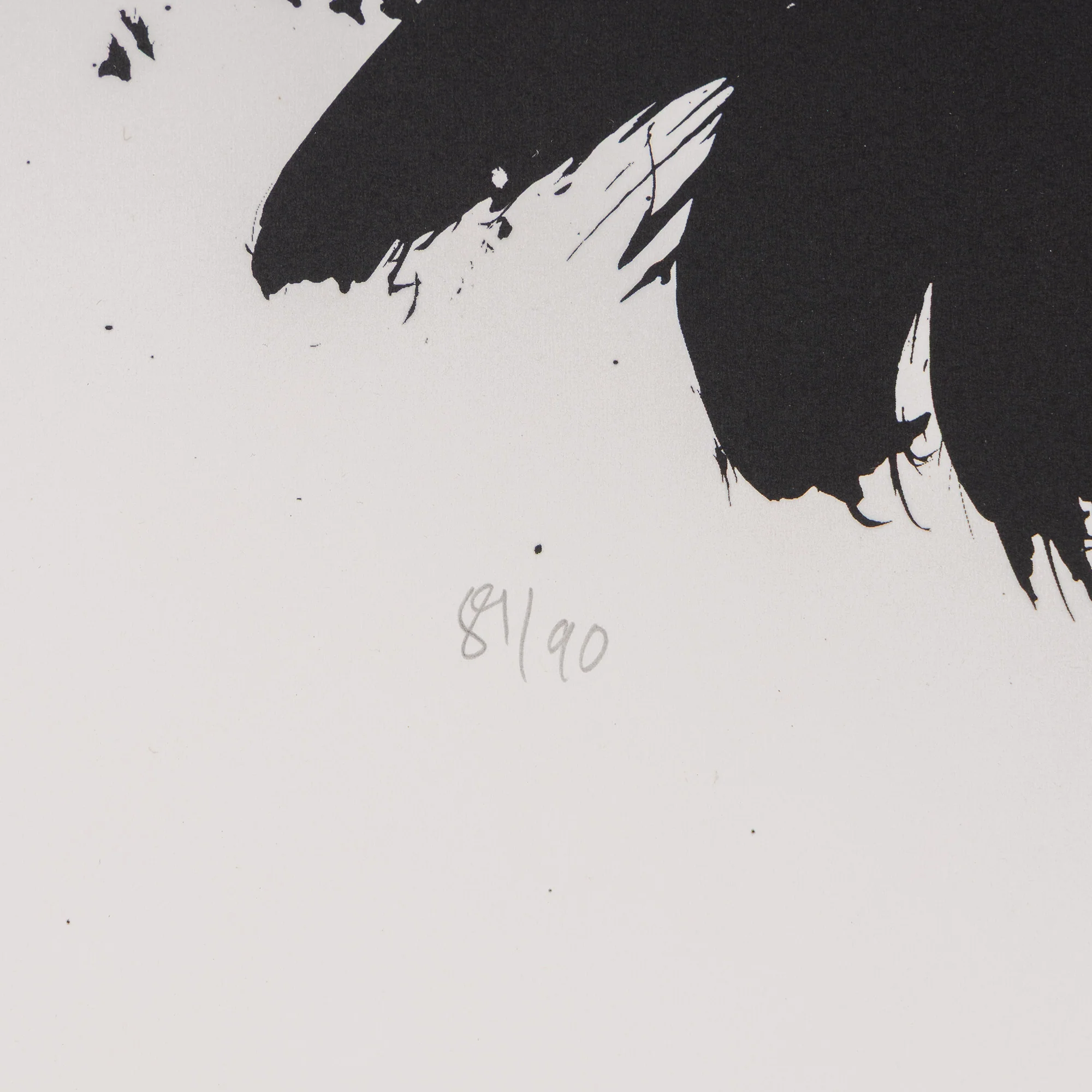 FRIEDEL DZUBAS "NIGHT STAR" SCREENPRINT, 1984 - Image 15