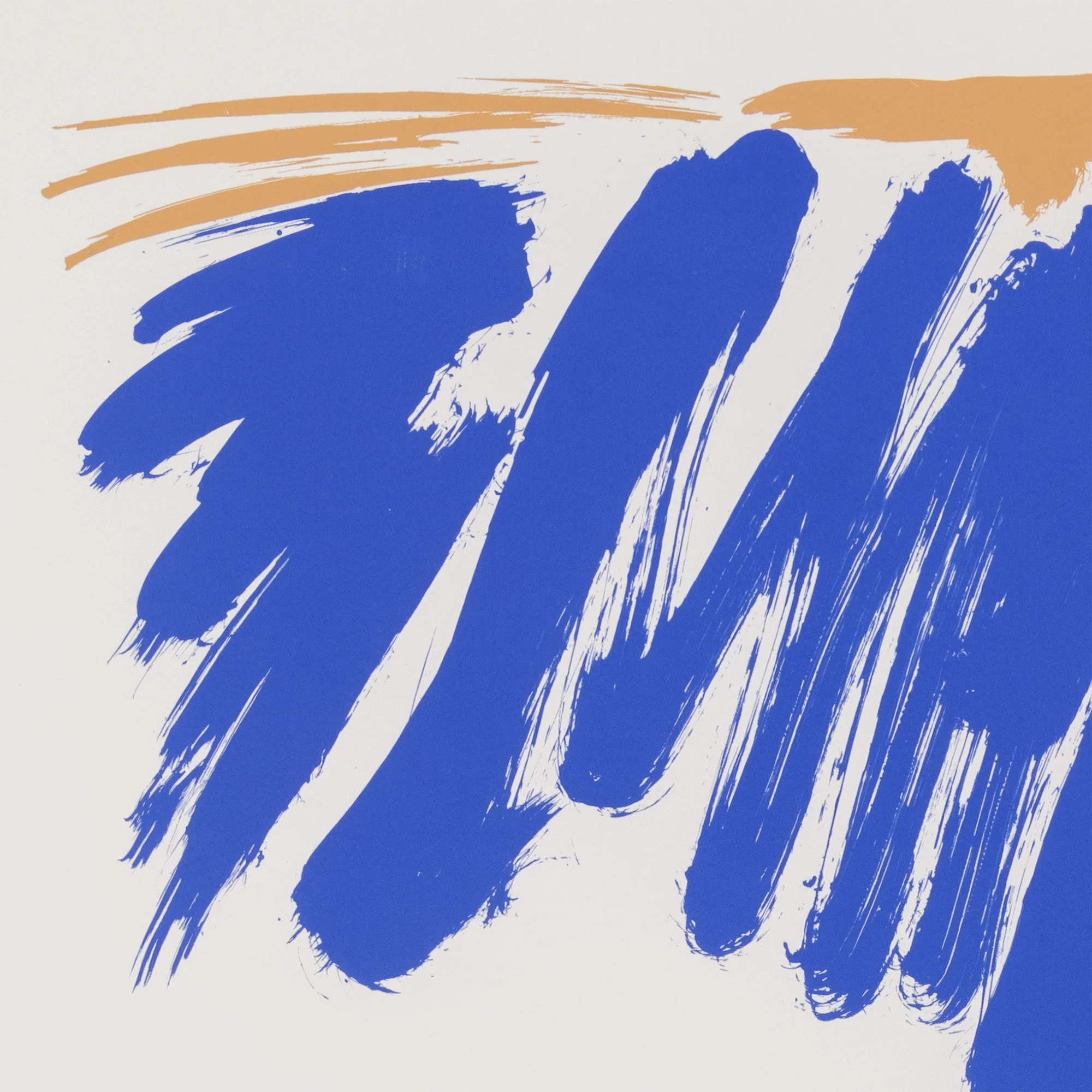 FRIEDEL DZUBAS "NIGHT STAR" SCREENPRINT, 1984 - Image 9