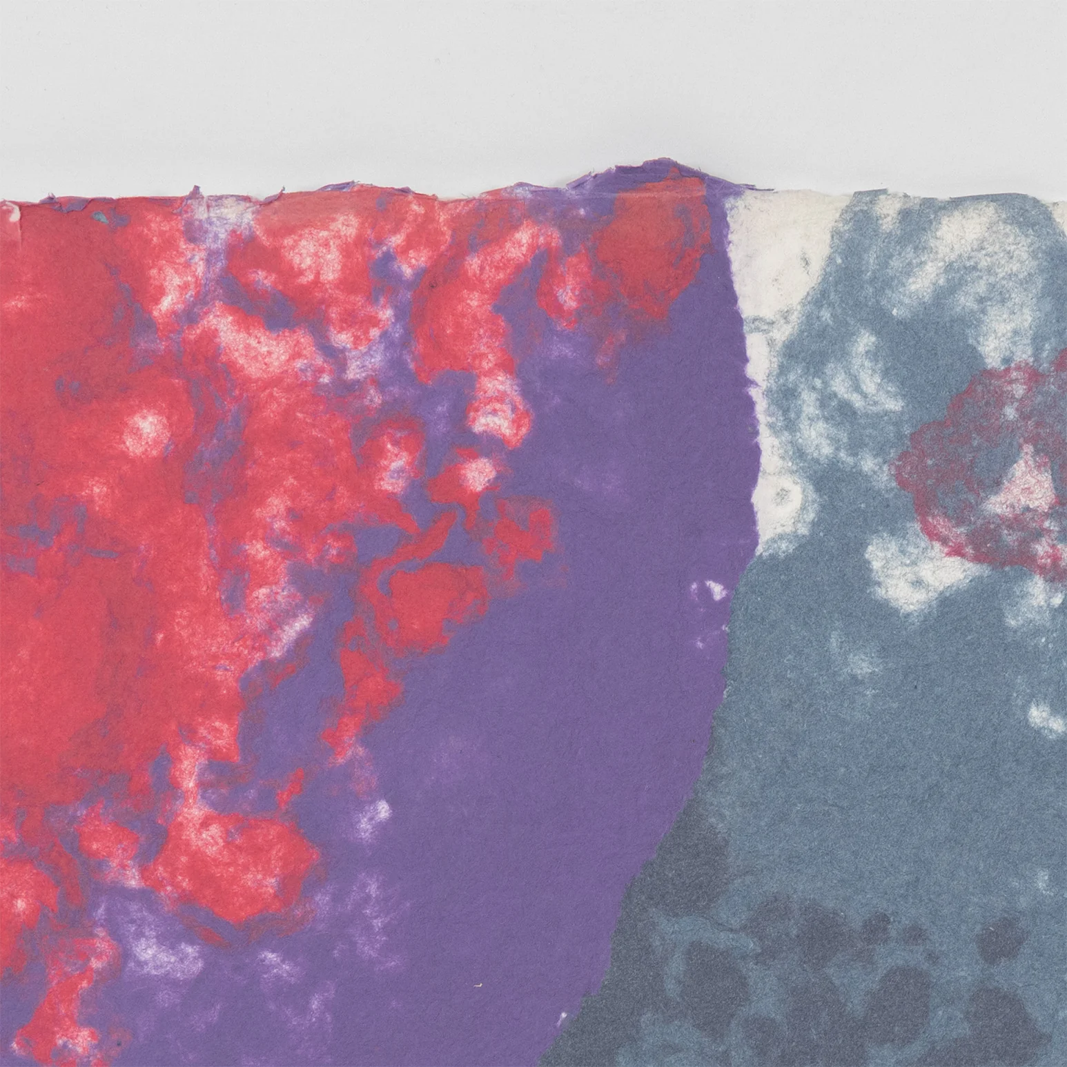 FRIEDEL DZUBAS "UNTITLED (COSMIC EGG)" MONOTYPE, 1982 - Image 11