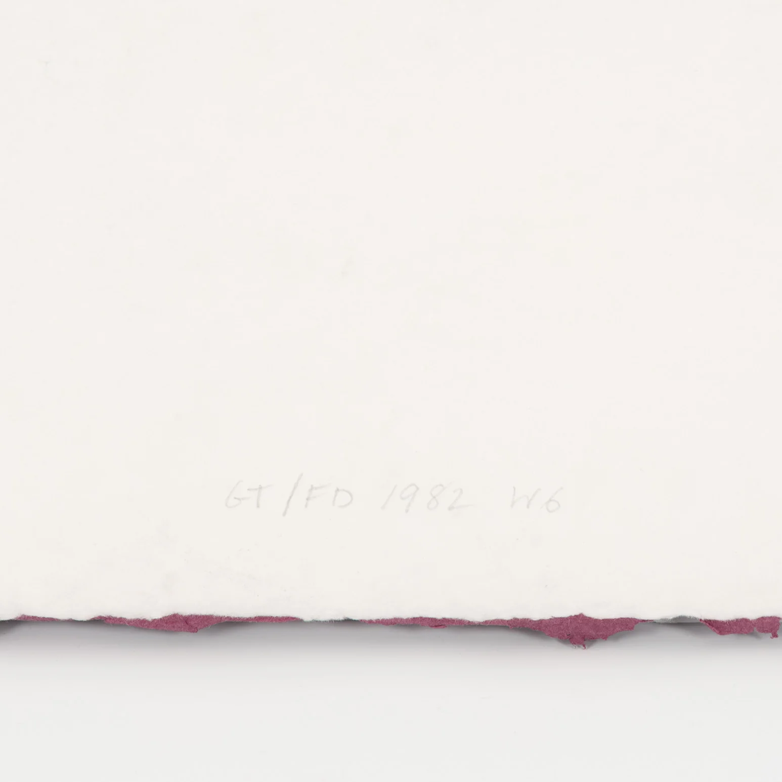FRIEDEL DZUBAS "UNTITLED (COSMIC EGG)" MONOTYPE, 1982 - Image 16