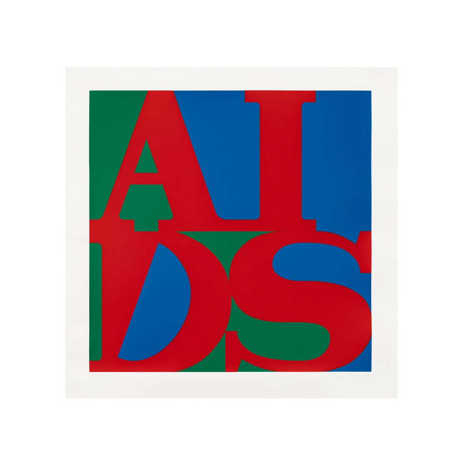 GENERAL IDEA "AIDS" 1988 - Image 3