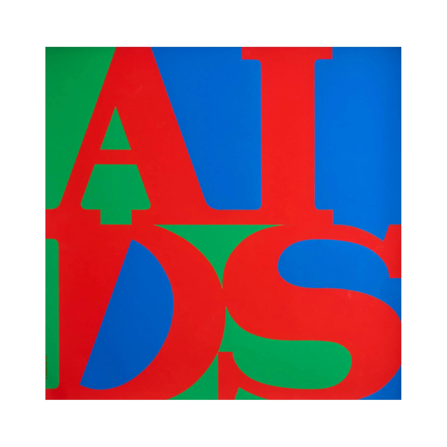 GENERAL IDEA "AIDS" SCREENPRINT, 1987 - Image 3