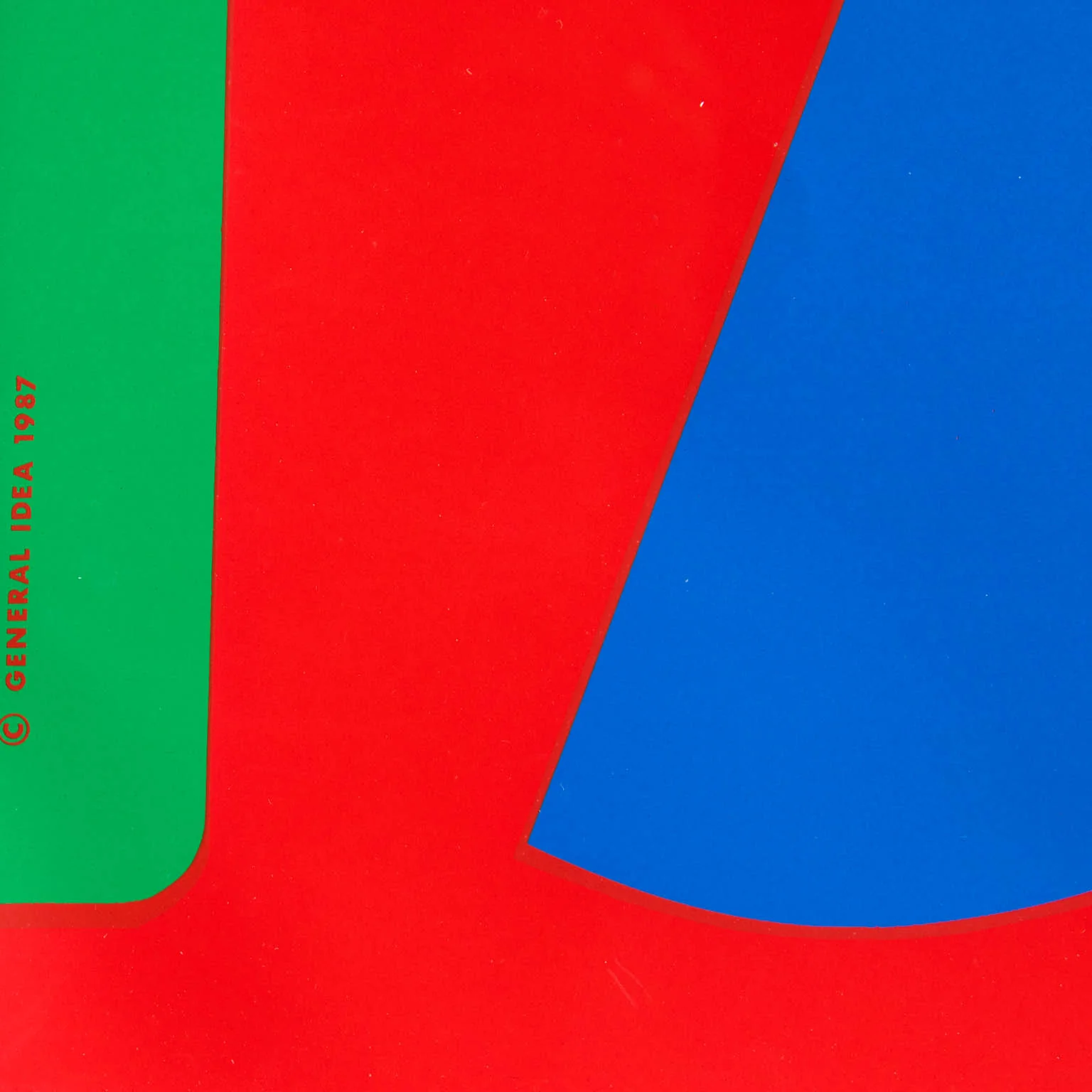 GENERAL IDEA "AIDS" SCREENPRINT, 1987 - Image 8