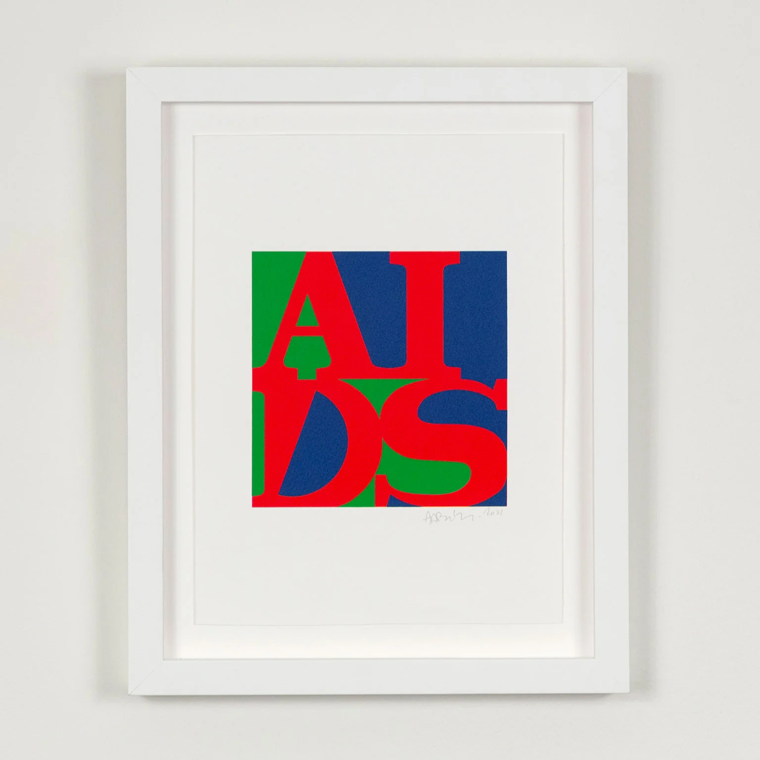 GENERAL IDEA "AIDS" SILKSCREEN, 2021 - Image 2