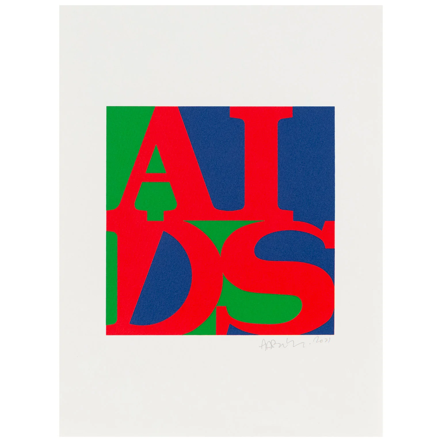 GENERAL IDEA "AIDS" SILKSCREEN, 2021 - Image 3