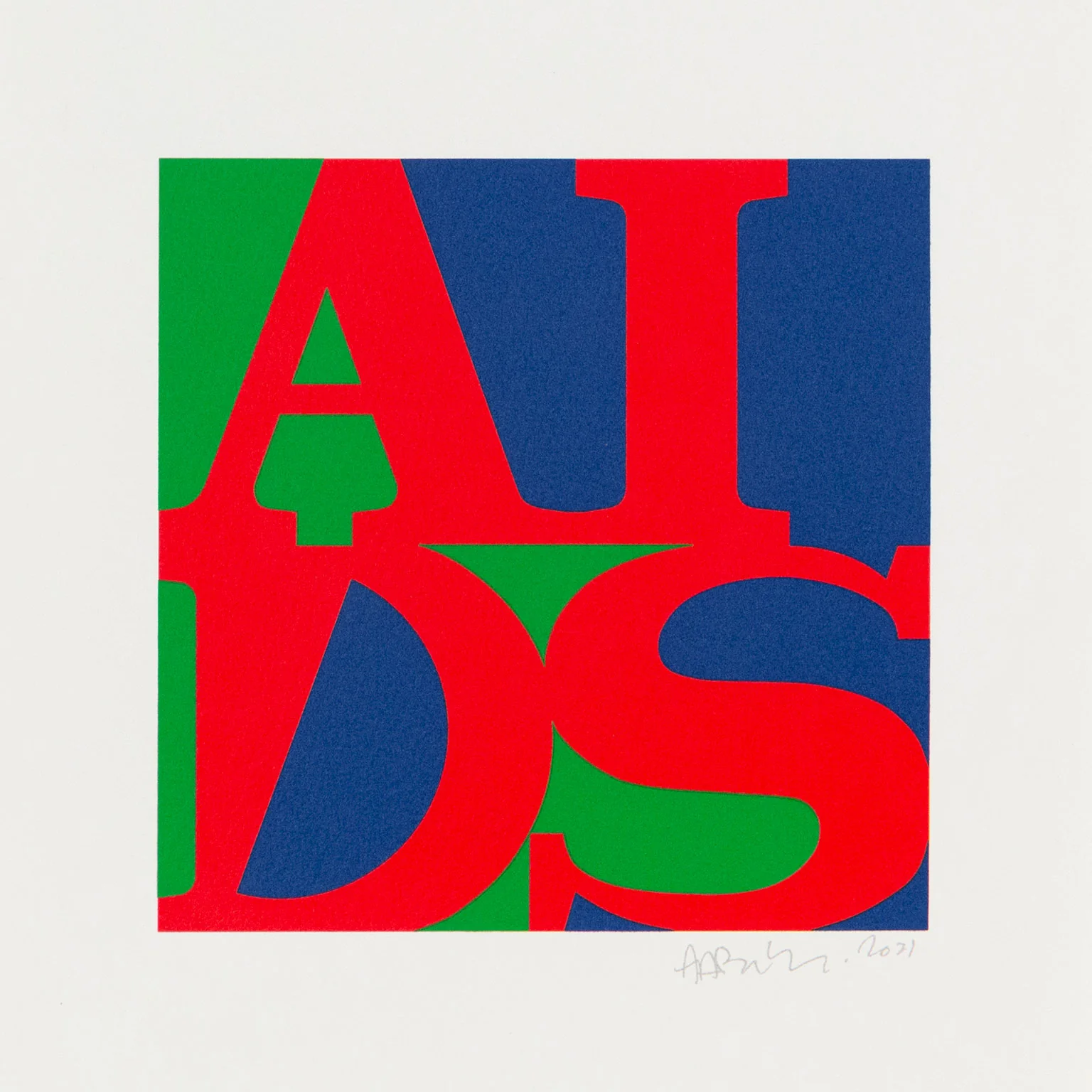 GENERAL IDEA "AIDS" SILKSCREEN, 2021 - Image 5