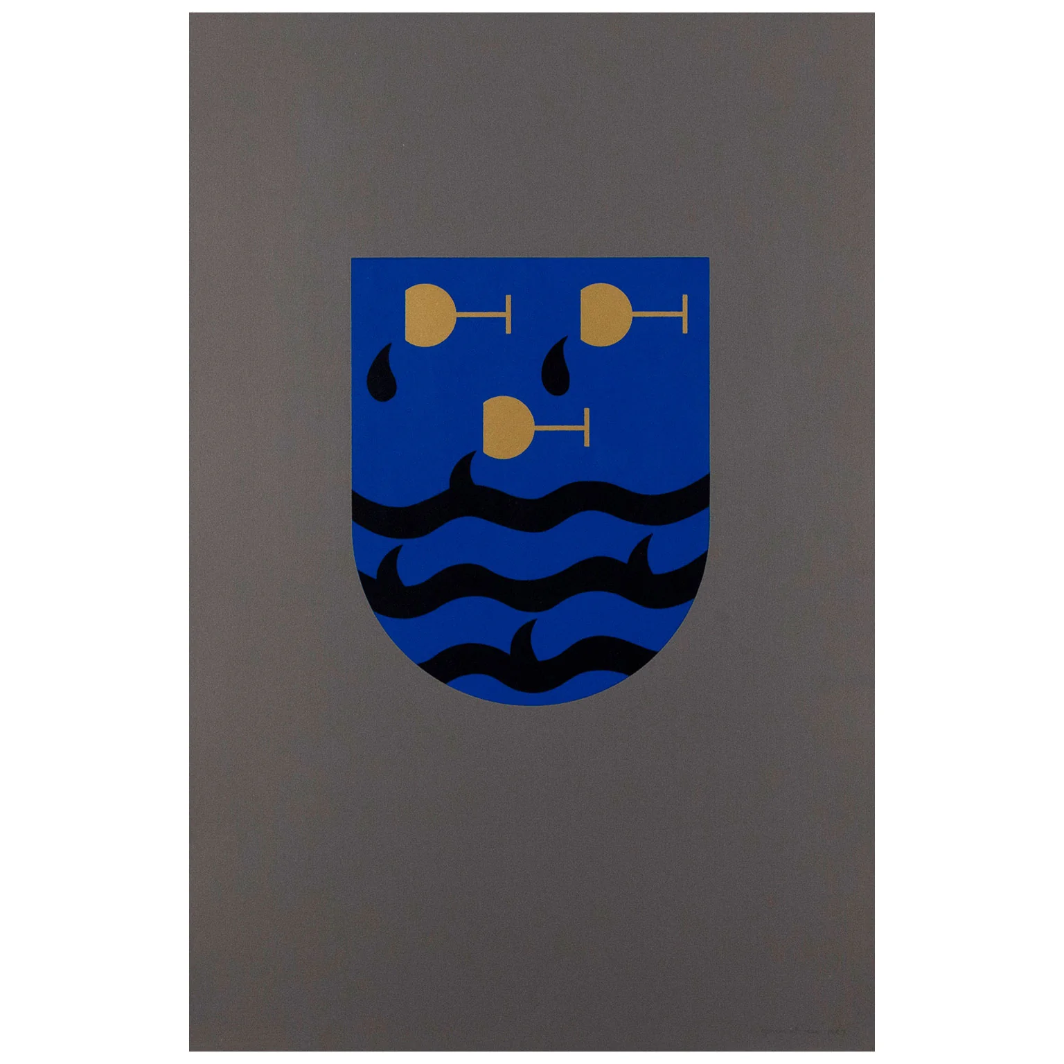 GENERAL IDEA "DOWN THE DRINK" SCREENPRINT, 1987 - Image 3