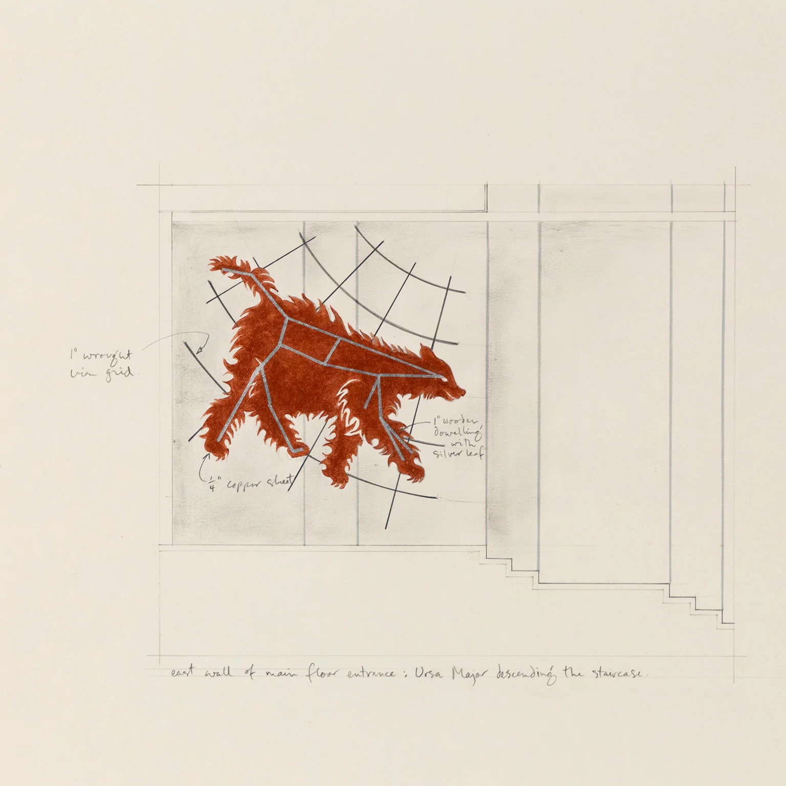 GENERAL IDEA "EAST WALL" DRAWING, 1983 - Image 10