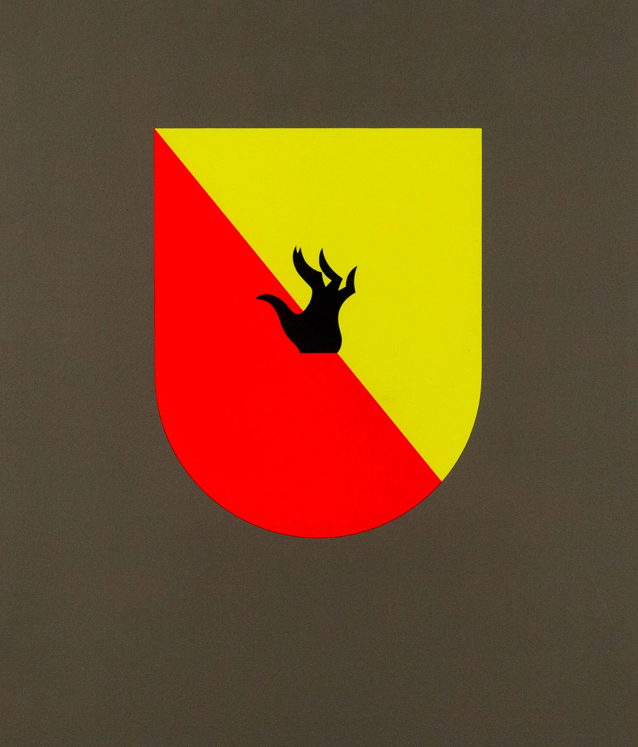GENERAL IDEA "THE HAND OF THE SPIRIT" SCREENPRINT, 1987