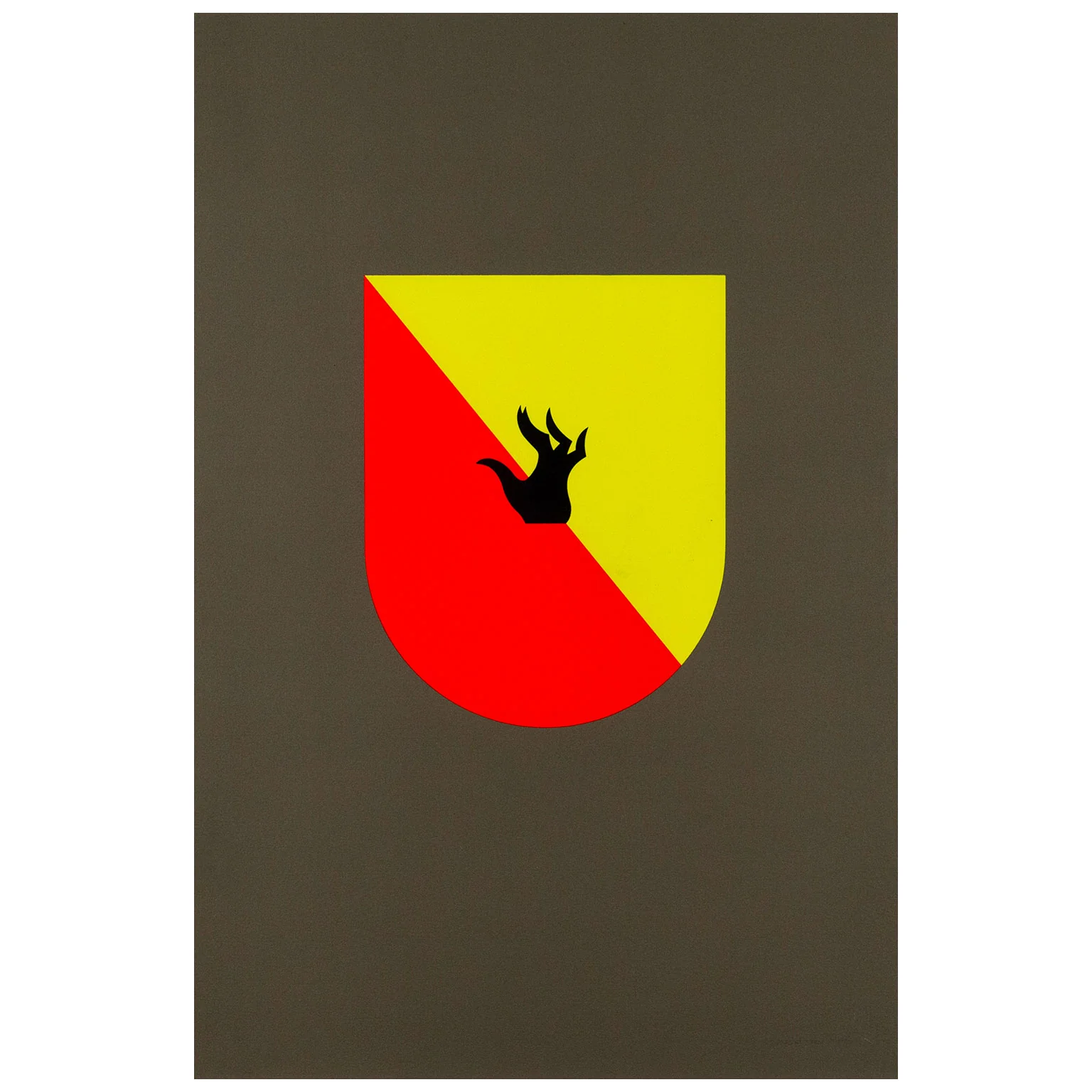 GENERAL IDEA "THE HAND OF THE SPIRIT" SCREENPRINT, 1987 - Image 3