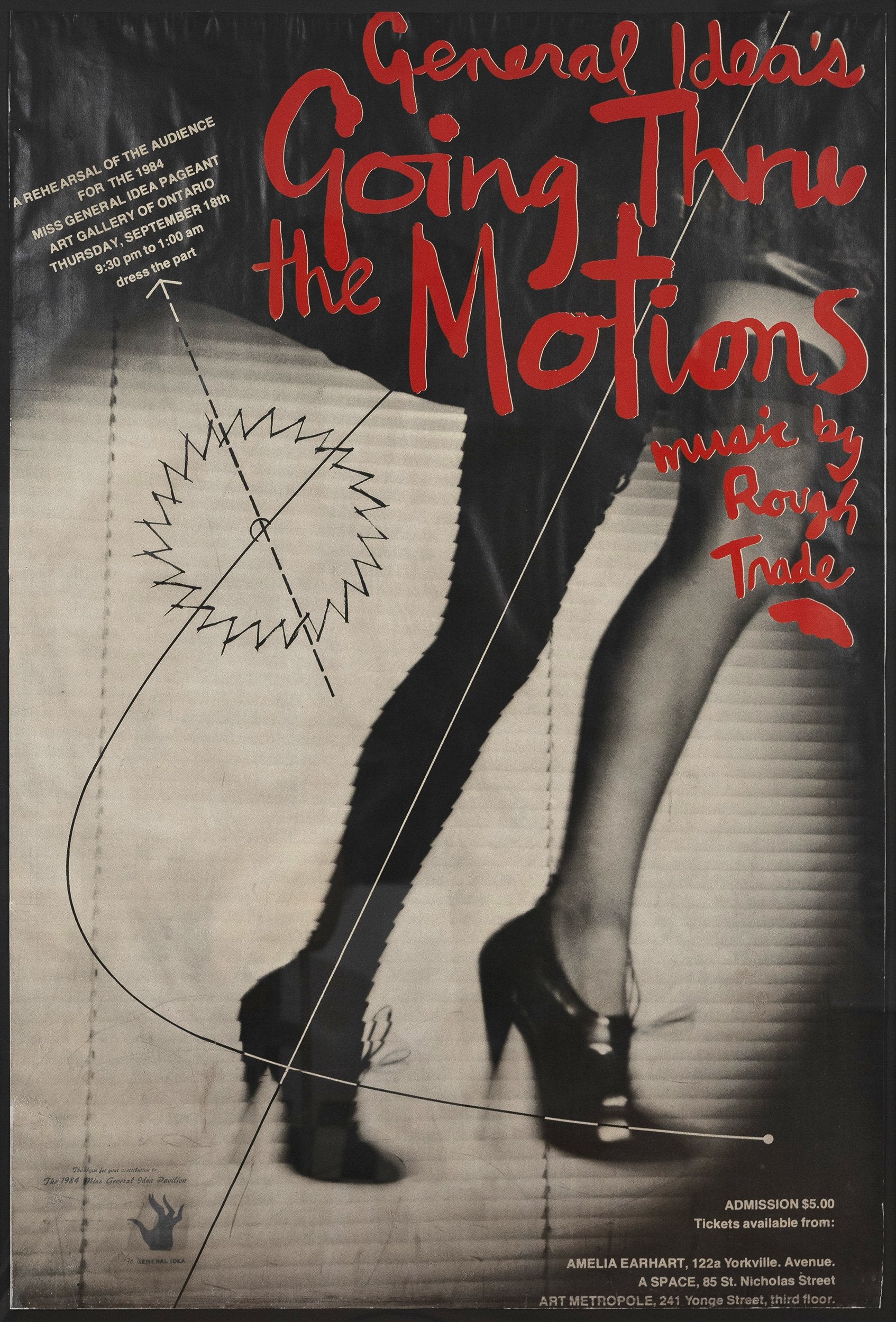 GENERAL IDEA, “GOING THRU THE MOTIONS" 1975 - Image 11