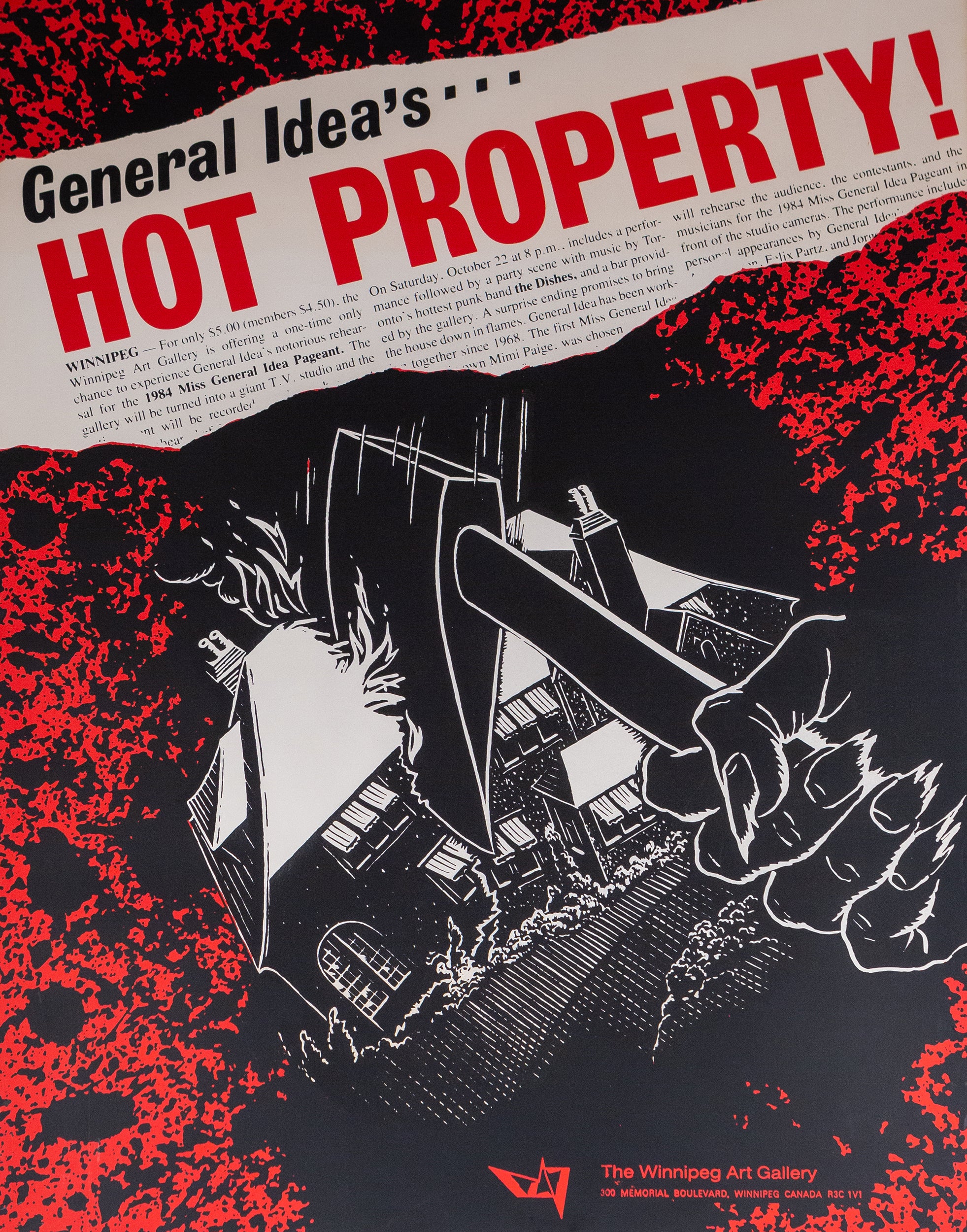 GENERAL IDEA, “HOT PROPERTY" SCREENPRINT, 1977 - Image 11