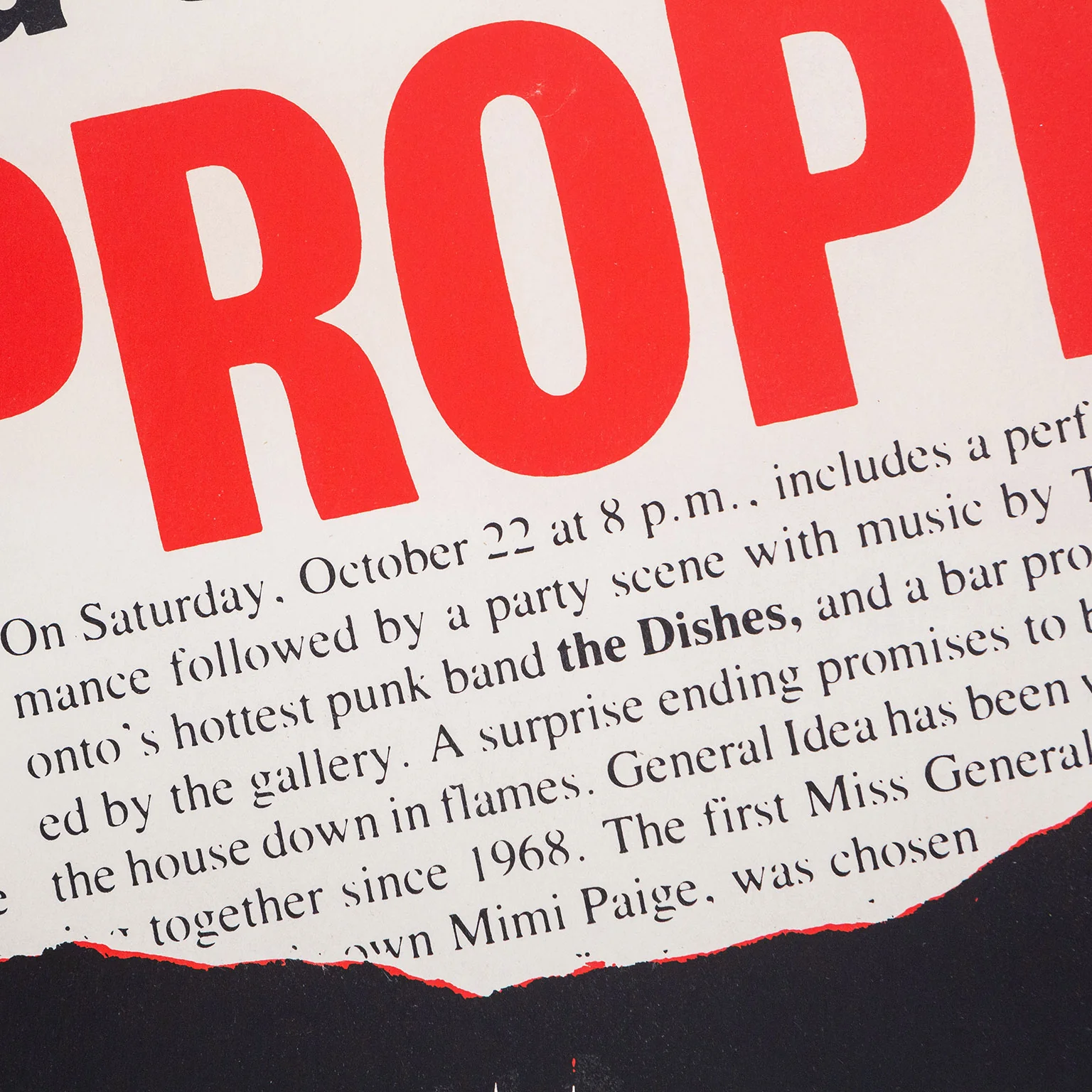 GENERAL IDEA, “HOT PROPERTY" SCREENPRINT, 1977 - Image 5