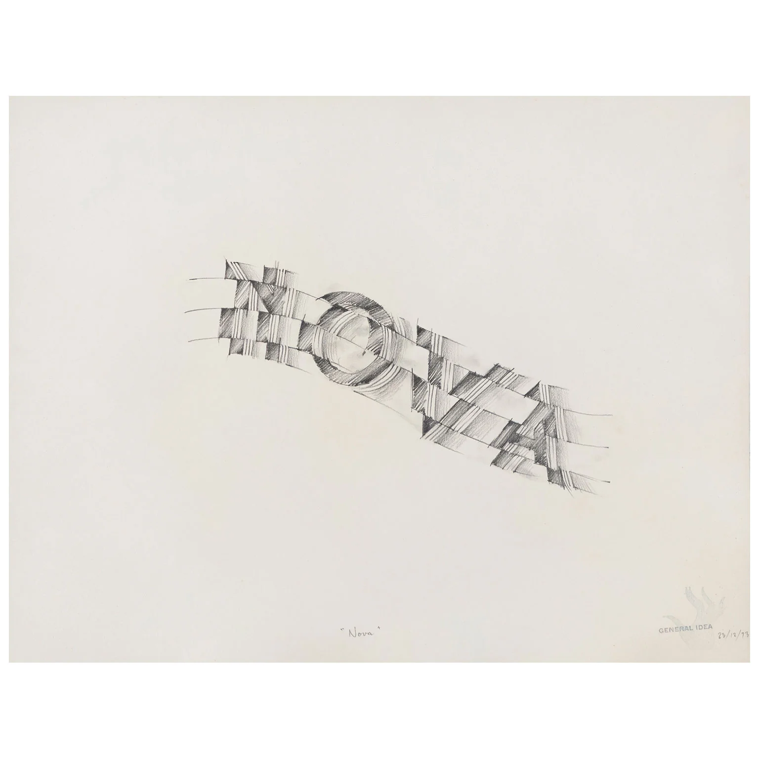 GENERAL IDEA "NOVA" DRAWING, 1973 - Image 13