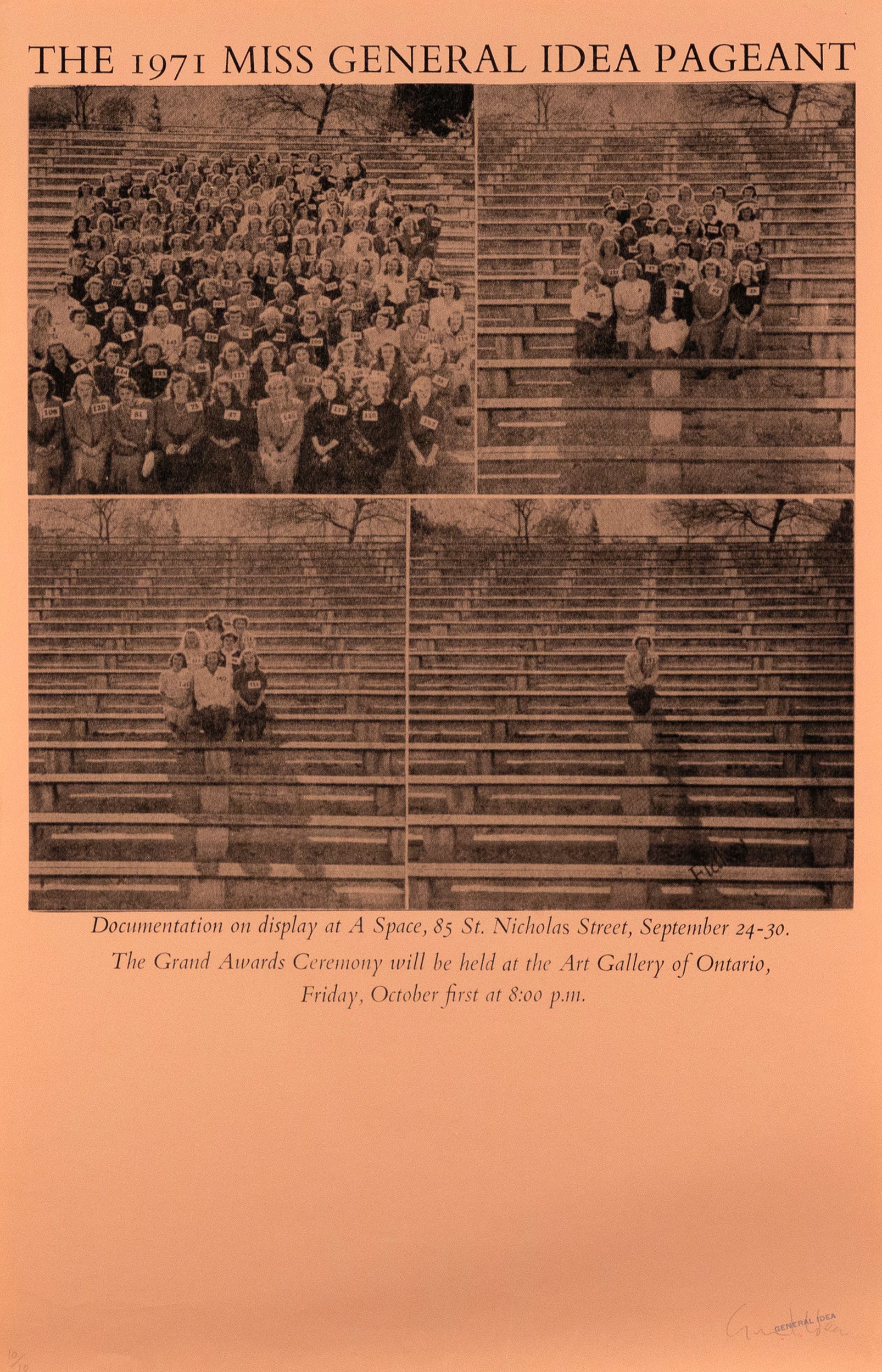 GENERAL IDEA “THE 1971 MISS GENERAL IDEA PAGEANT”, 1971 - Image 12