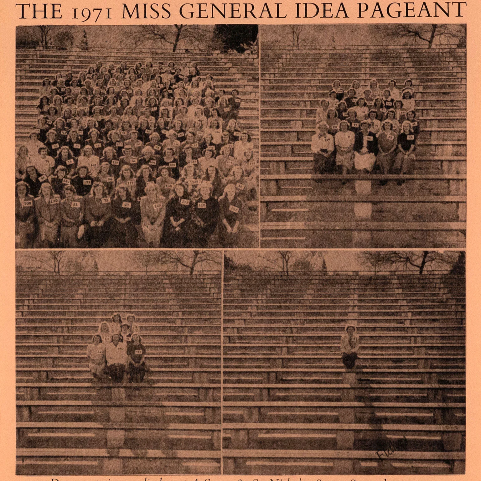 GENERAL IDEA “THE 1971 MISS GENERAL IDEA PAGEANT”, 1971 - Image 7