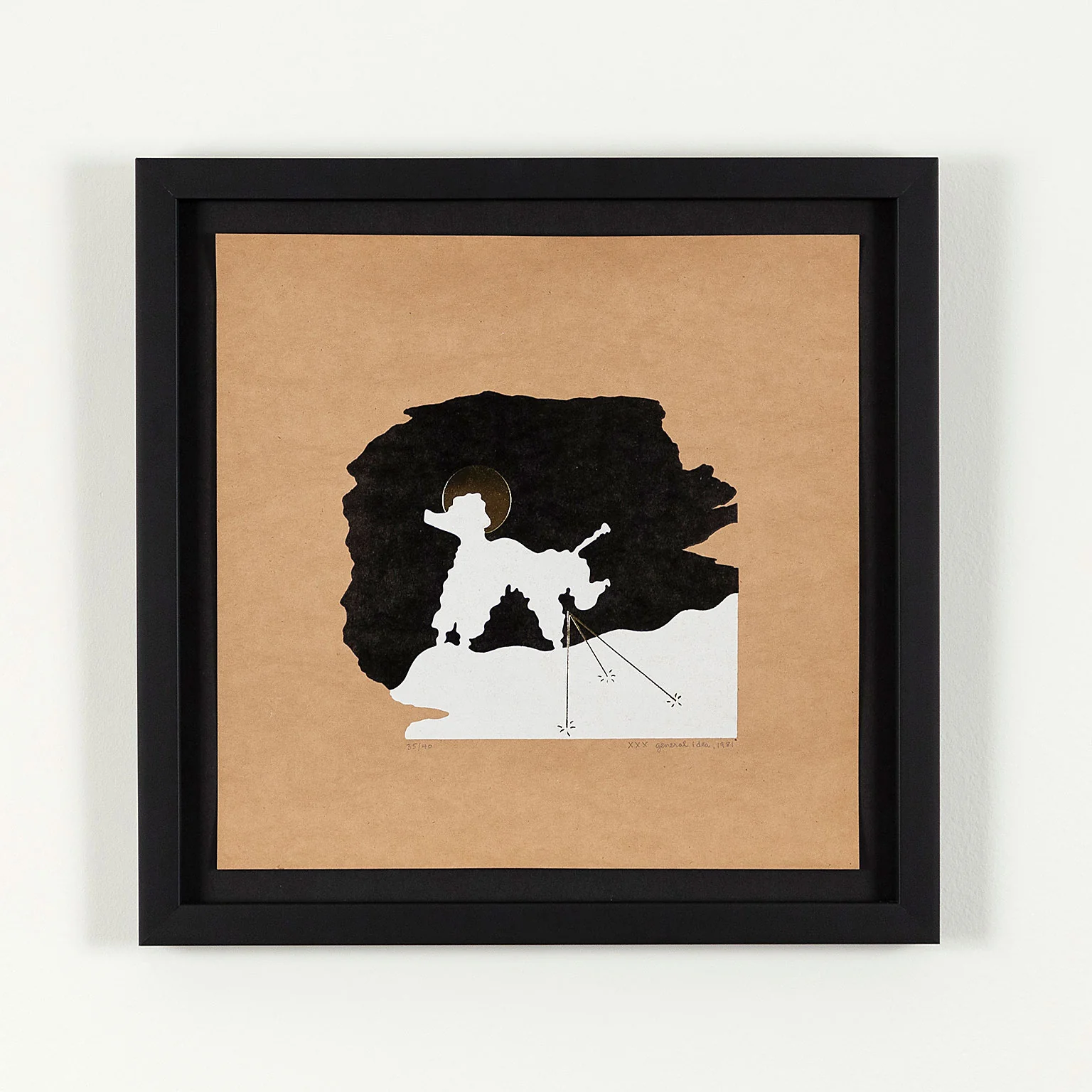 GENERAL IDEA, “A POODLE CREATES A PORTRAIT”, 1981 - Image 2