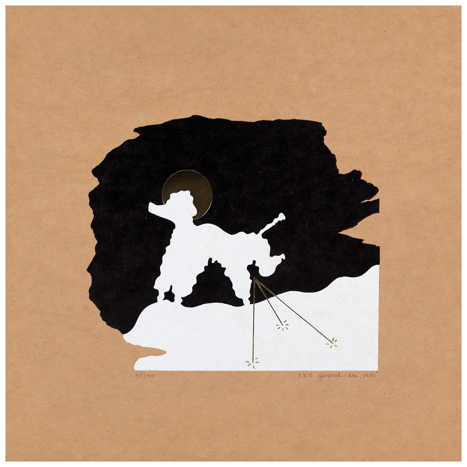GENERAL IDEA, “A POODLE CREATES A PORTRAIT”, 1981 - Image 3