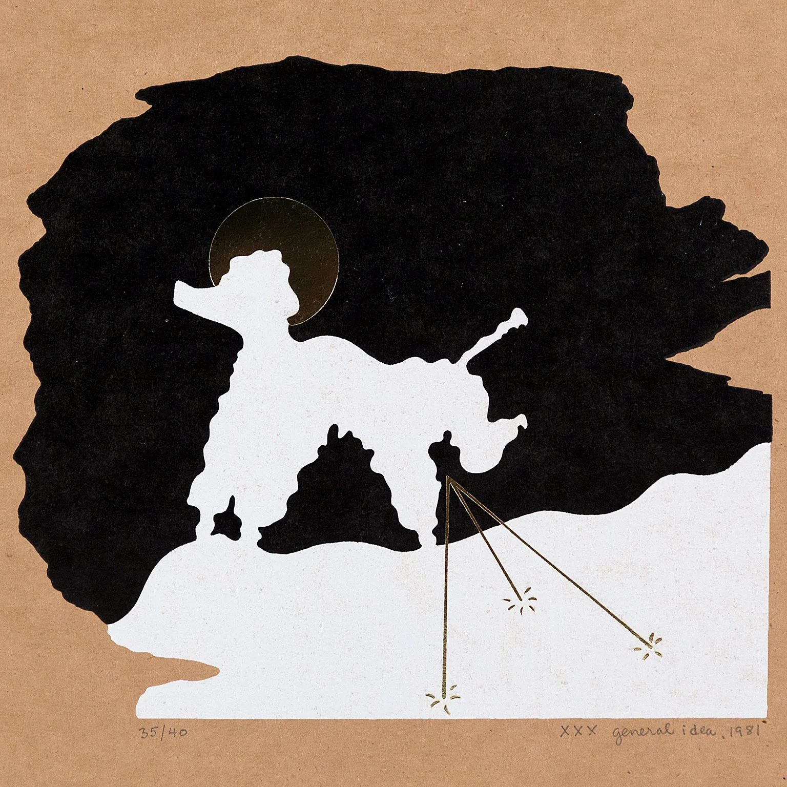 GENERAL IDEA, “A POODLE CREATES A PORTRAIT”, 1981 - Image 9