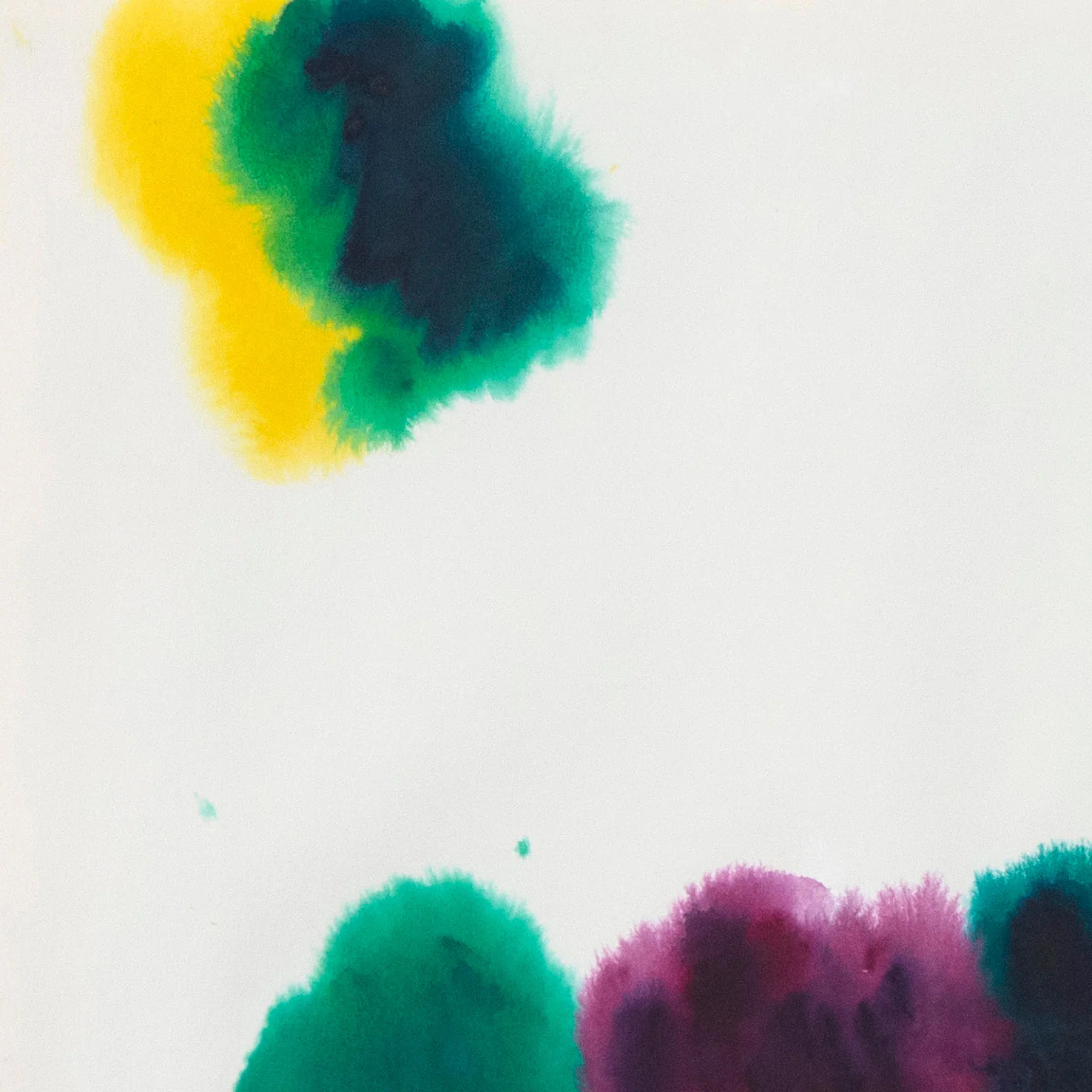 GERSHON ISKOWITZ "EMERALD GROOVE" WATERCOLOR, 1977 - Image 6