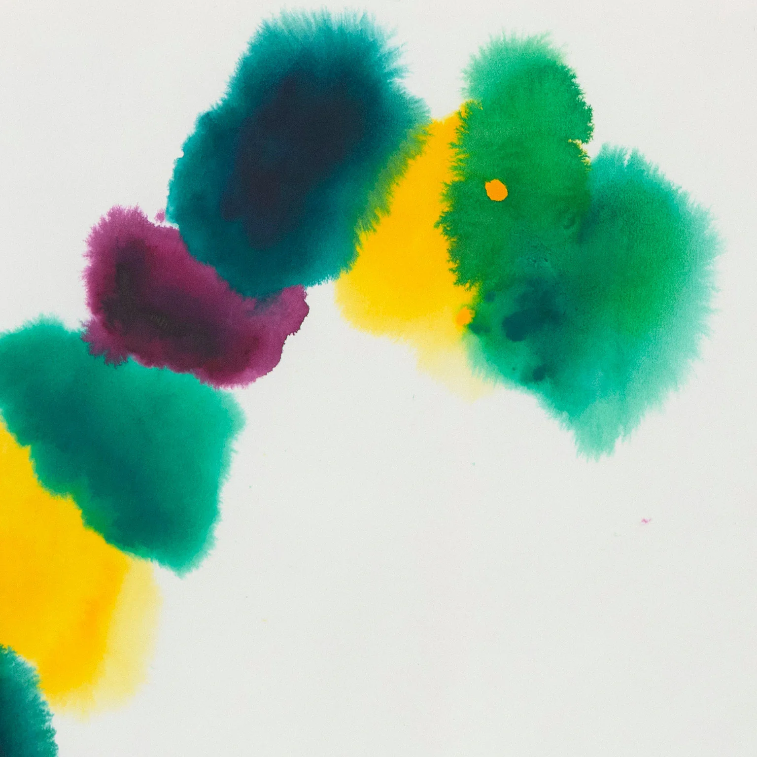 GERSHON ISKOWITZ "EMERALD GROOVE" WATERCOLOR, 1977 - Image 7