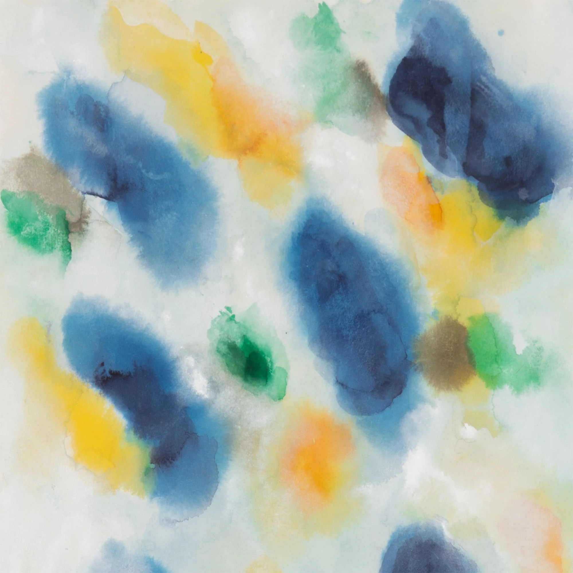 GERSHON ISKOWITZ "INDIGO" WATERCOLOR, 1968 - Image 5