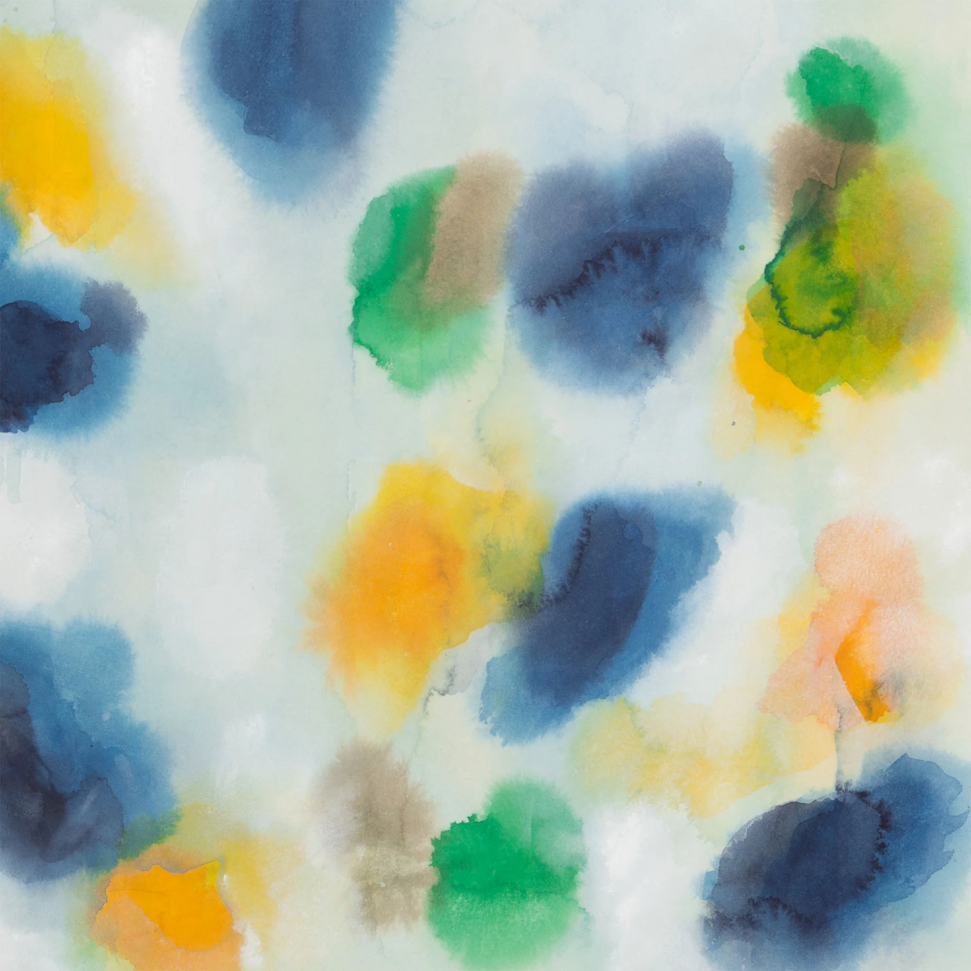GERSHON ISKOWITZ "INDIGO" WATERCOLOR, 1968 - Image 6
