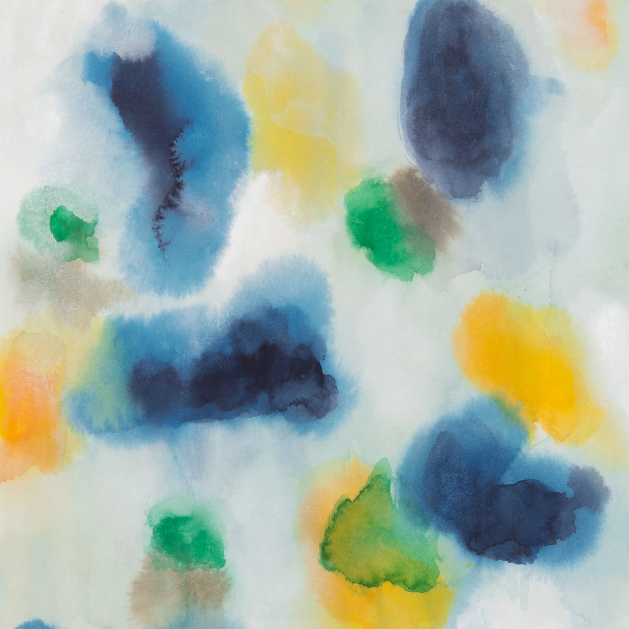 GERSHON ISKOWITZ "INDIGO" WATERCOLOR, 1968 - Image 7
