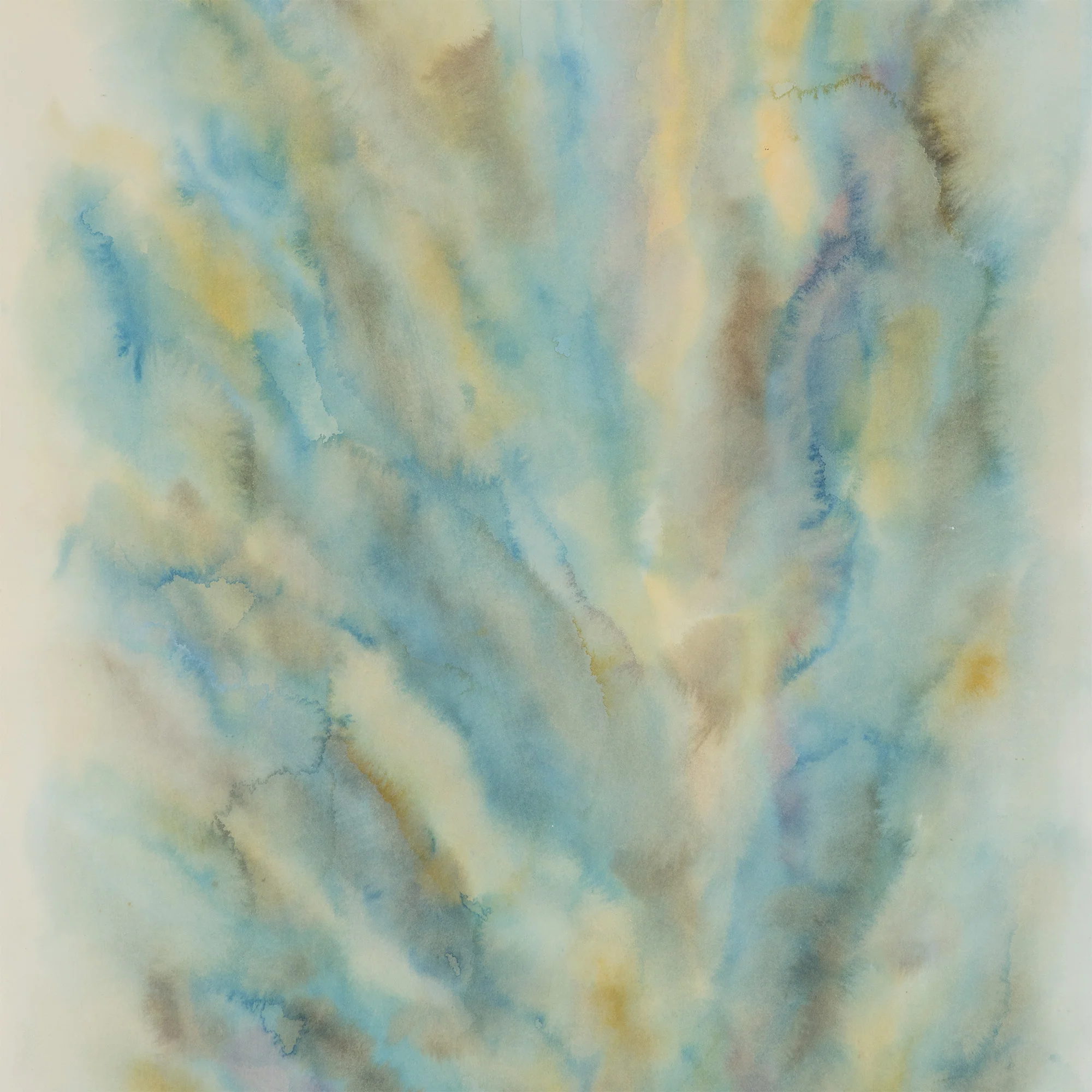 GERSHON ISKOWITZ "PARRY SOUND VARIATION 22" WATERCOLOR, 1965 - Image 4