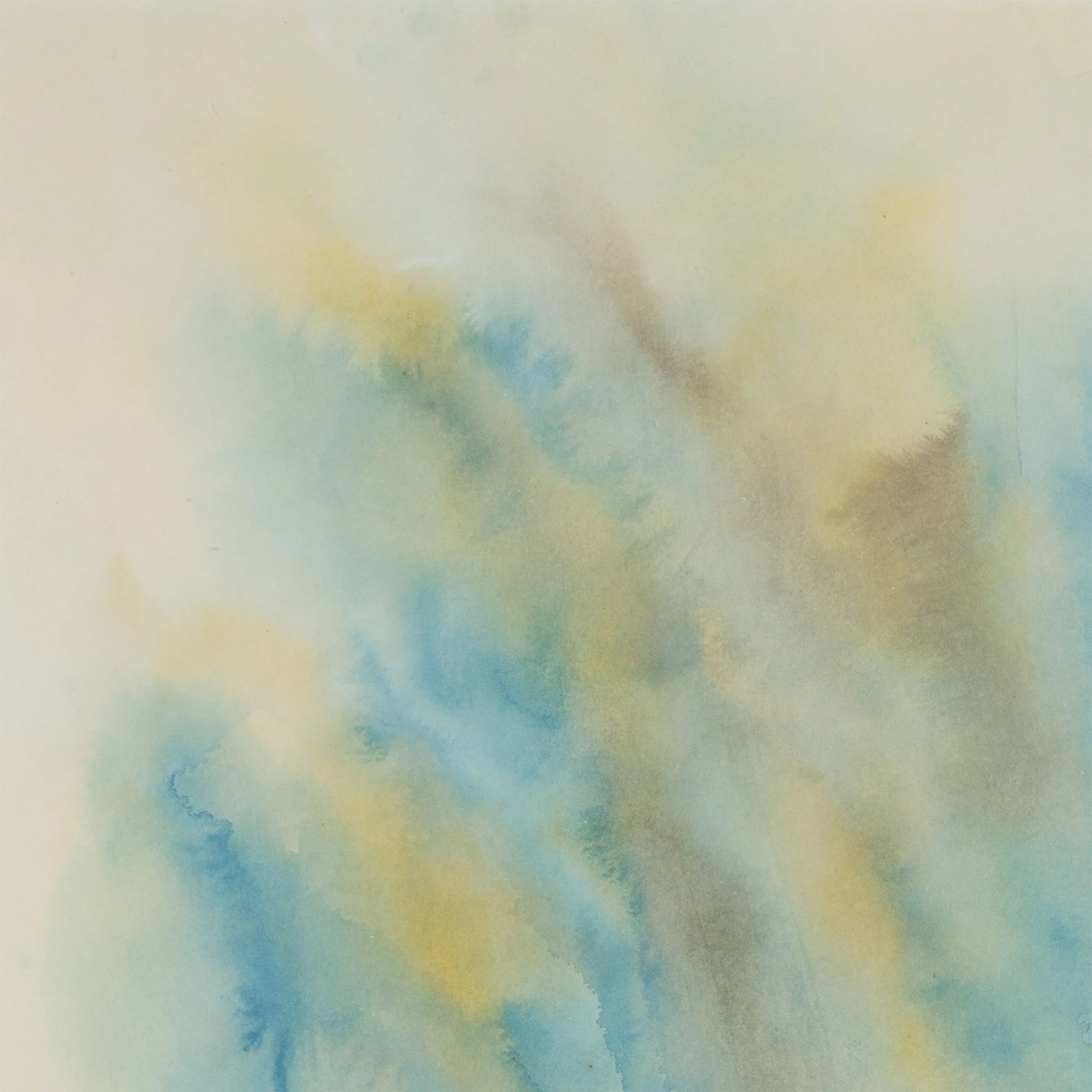 GERSHON ISKOWITZ "PARRY SOUND VARIATION 22" WATERCOLOR, 1965 - Image 6