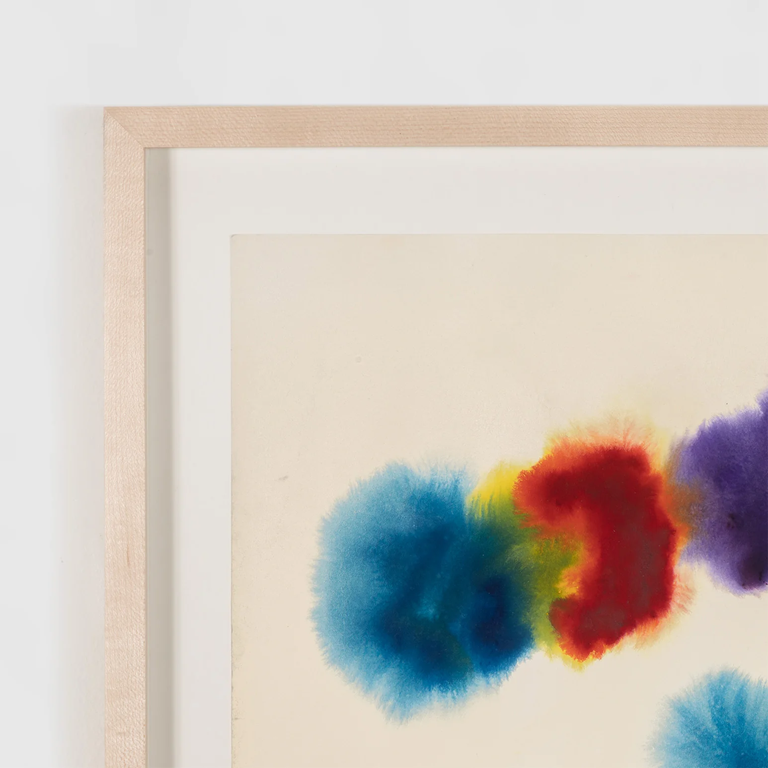 GERSHON ISKOWITZ "RED-BLUE" WATERCOLOR, 1978 - Image 12