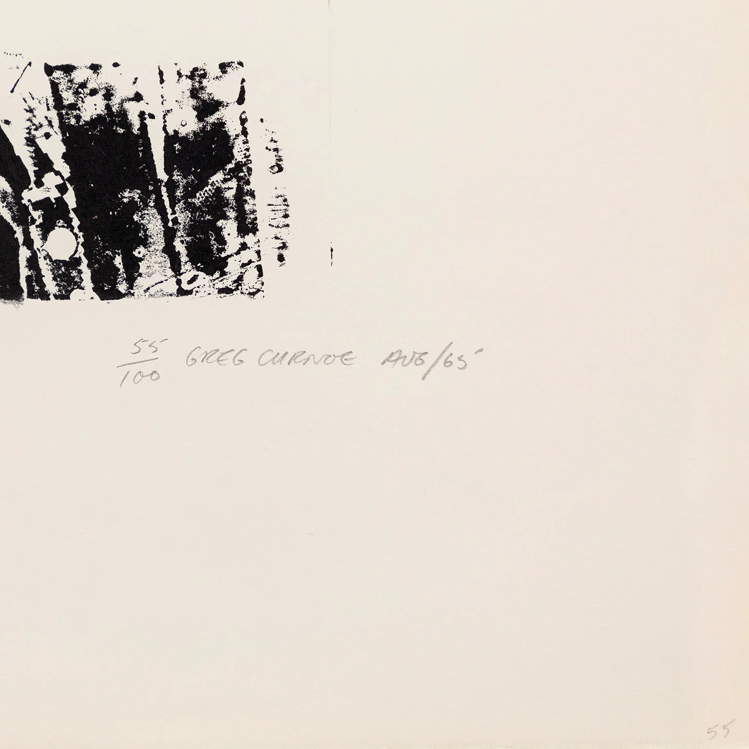 GREG CURNOE "HOCKEY STICK BLADES" 1965 - Image 8
