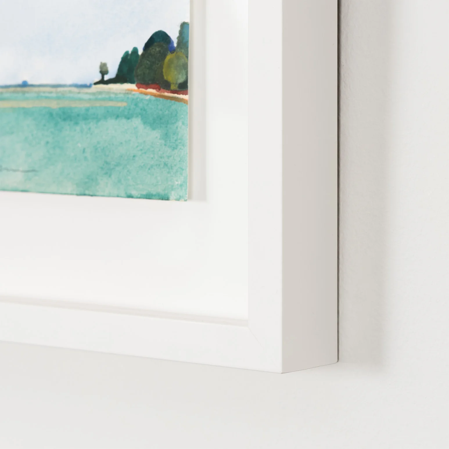 GREG CURNOE "DUCHARME BEACH" WATERCOLOR, 1986 - Image 13