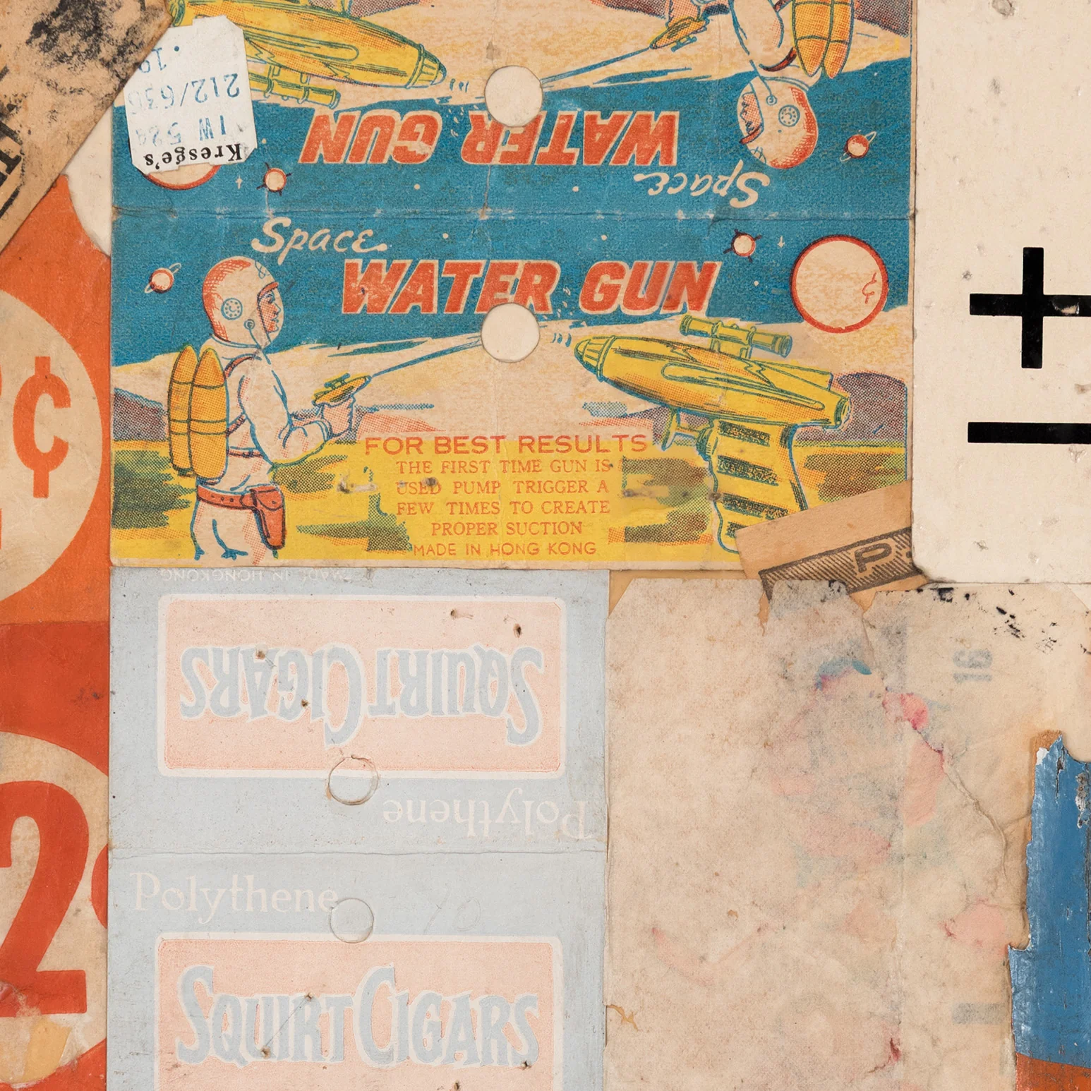 GREG CURNOE "JAPANESE LABELS" COLLAGE, 1964 - Image 5
