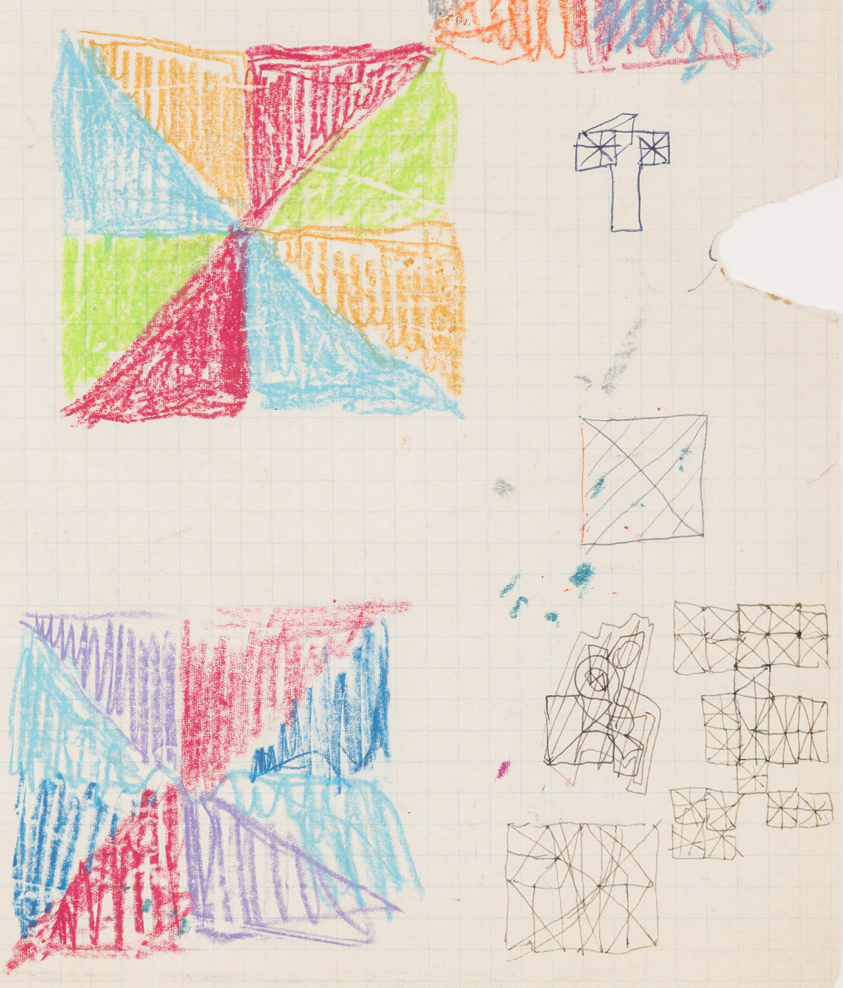 GUIDO MOLINARI "ÉTUDE DE COULEURS" 1971