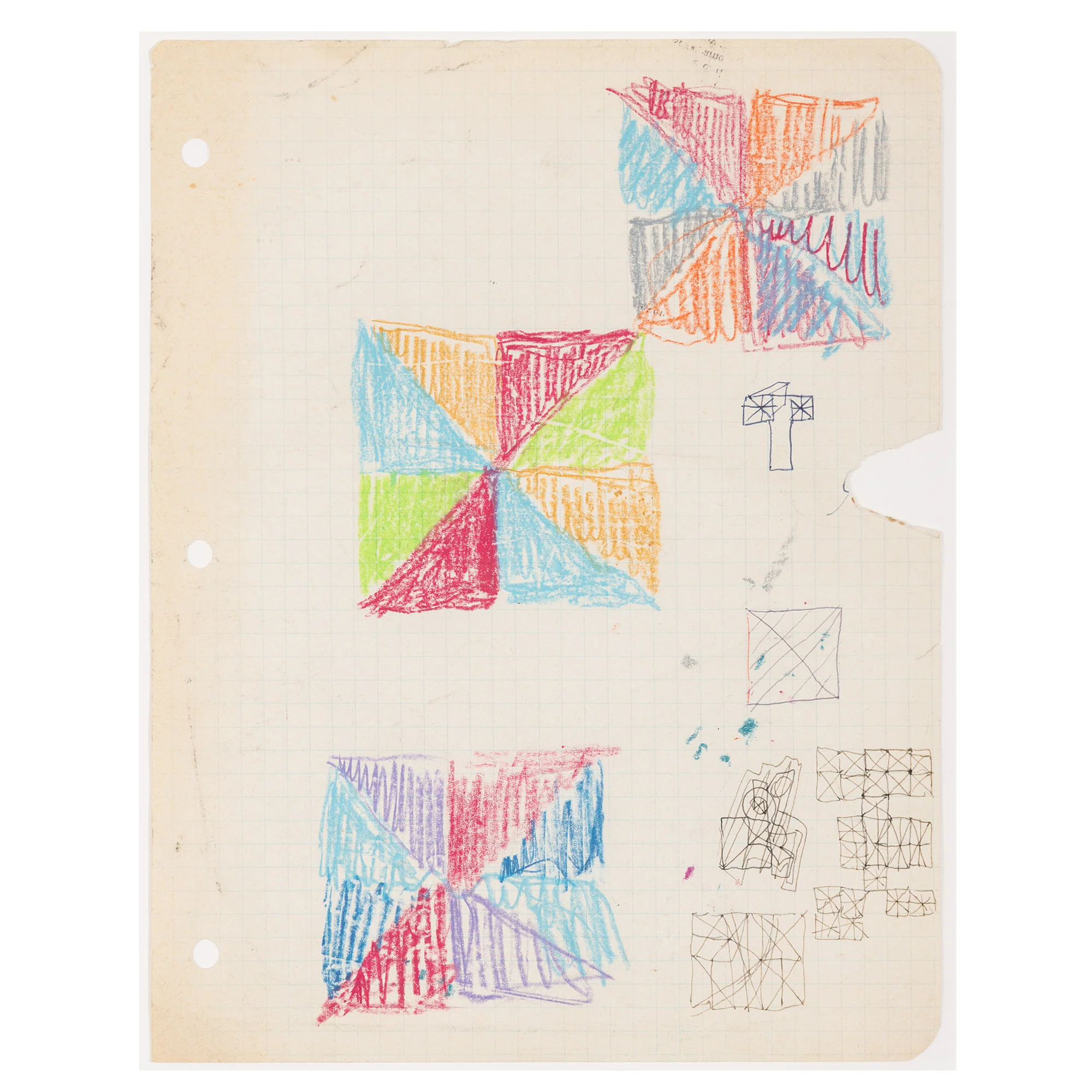 GUIDO MOLINARI "ÉTUDE DE COULEURS" 1971 - Image 3