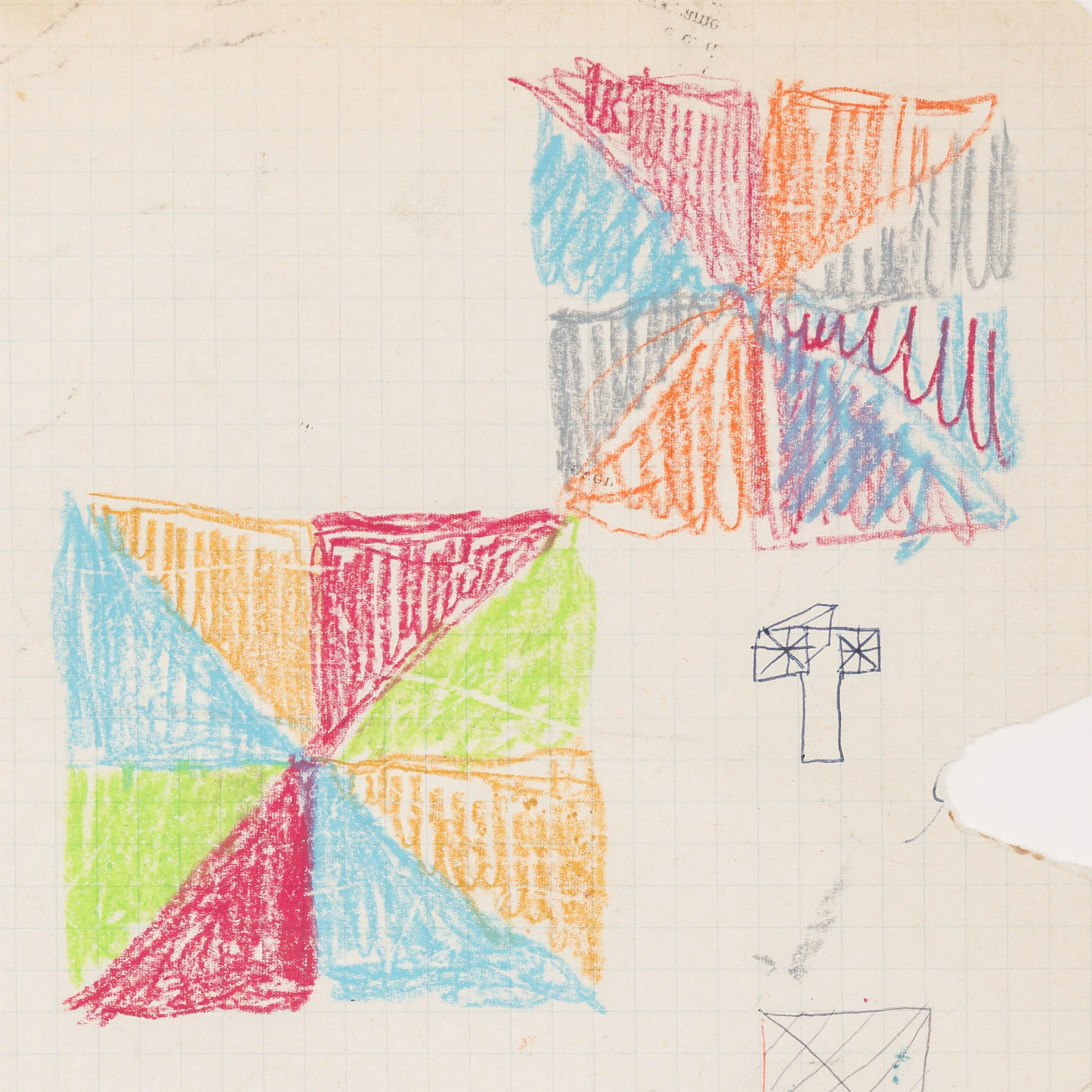 GUIDO MOLINARI "ÉTUDE DE COULEURS" 1971 - Image 4