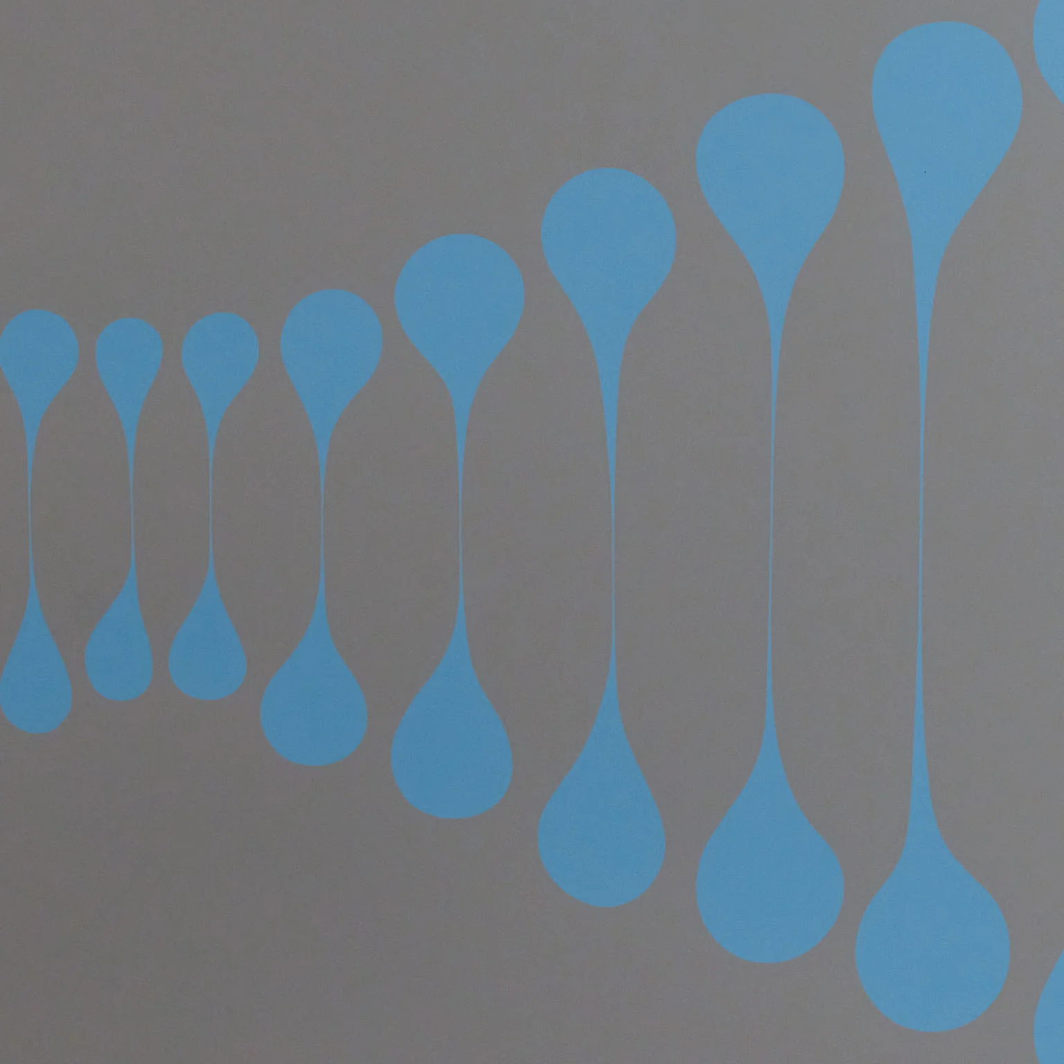 HAROLD TOWN "BLUE GREY STRETCH" LITHO, 1971 - Image 3