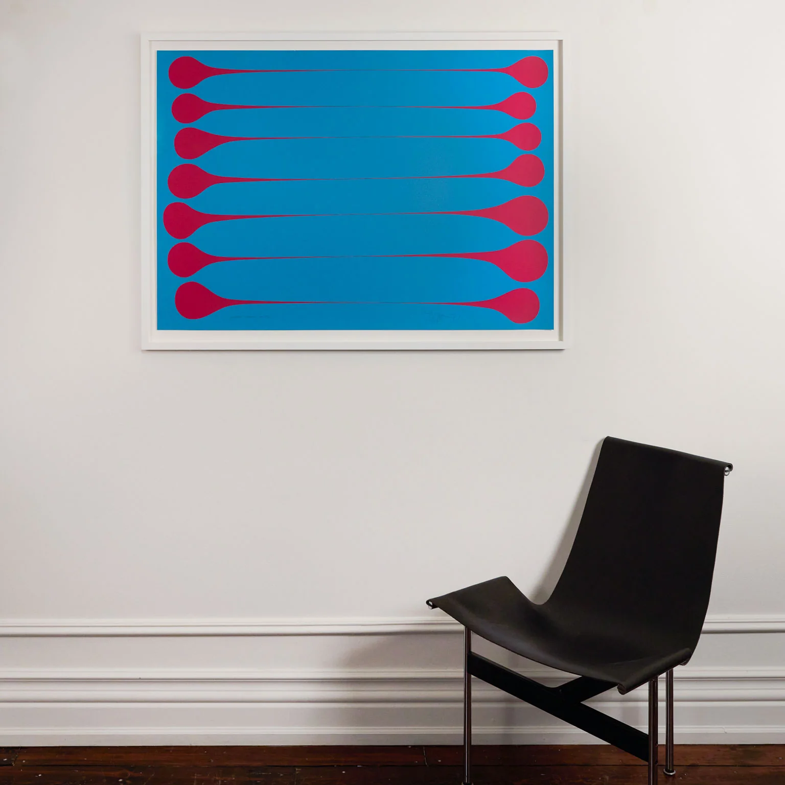 HAROLD TOWN "BLUE RASPBERRY STRETCH" LITHO 1971 - Image 10