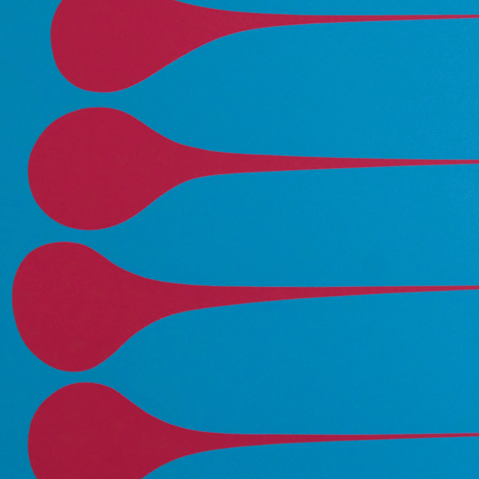 HAROLD TOWN "BLUE RASPBERRY STRETCH" LITHO 1971 - Image 5