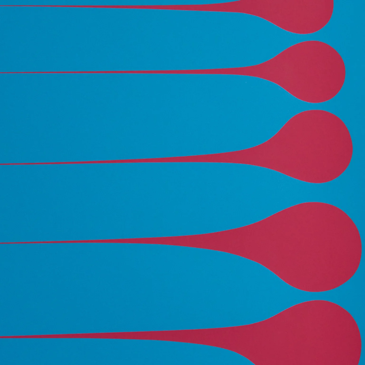 HAROLD TOWN "BLUE RASPBERRY STRETCH" LITHO 1971 - Image 7