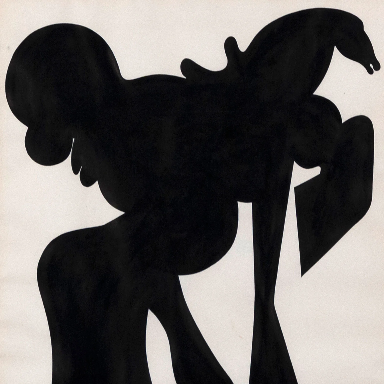 HAROLD TOWN "TOY HORSE FRIESIAN" 1979 - Image 4