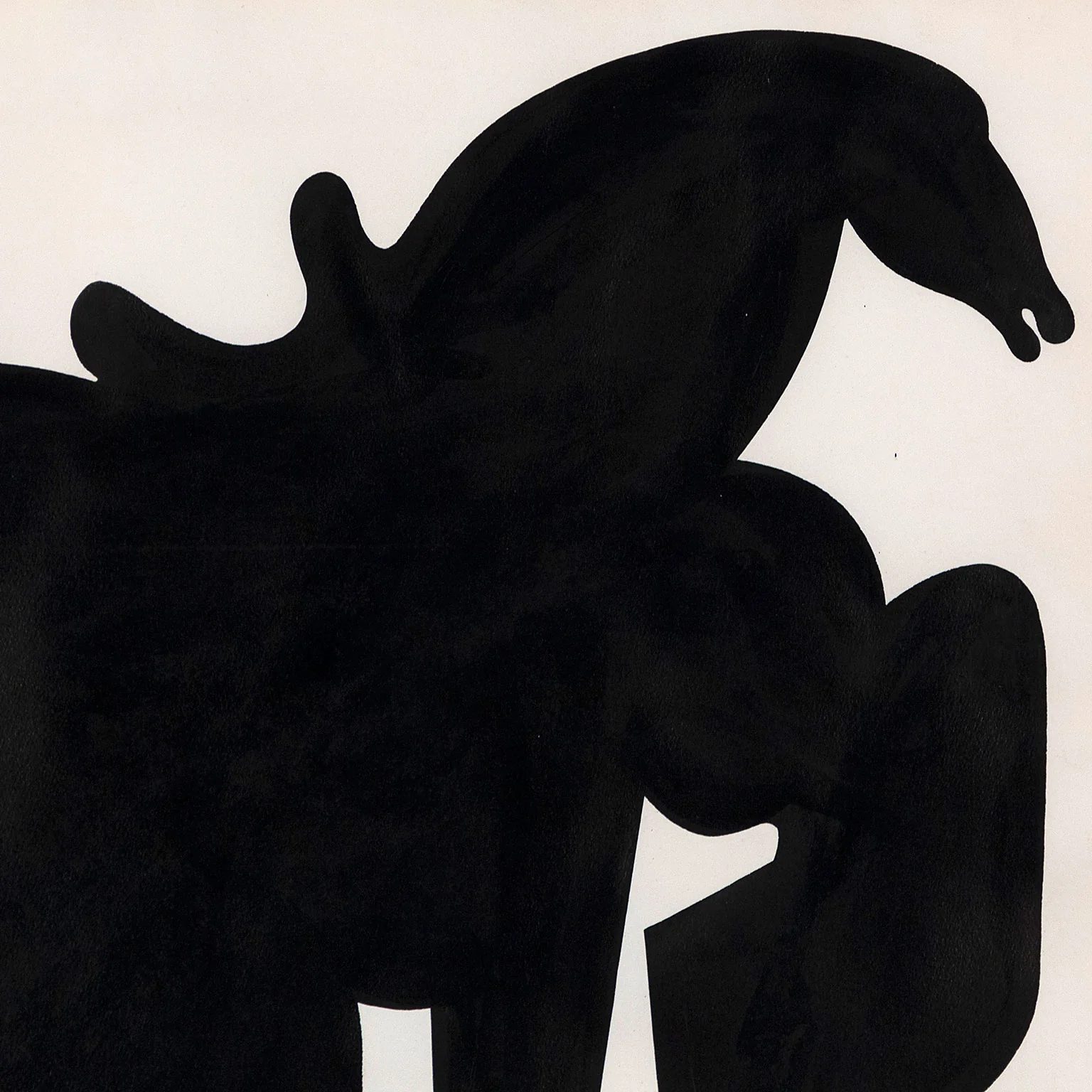 HAROLD TOWN "TOY HORSE FRIESIAN" 1979 - Image 5